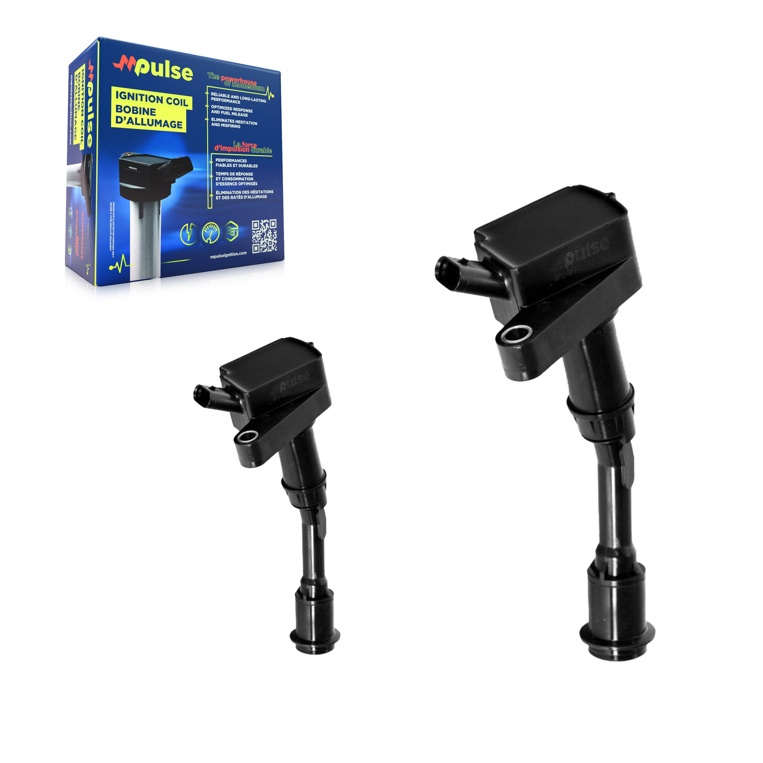 Mpulse KMP-100045 Ignition Coil for 2014-2020 Ford Escape, Ford Fusion