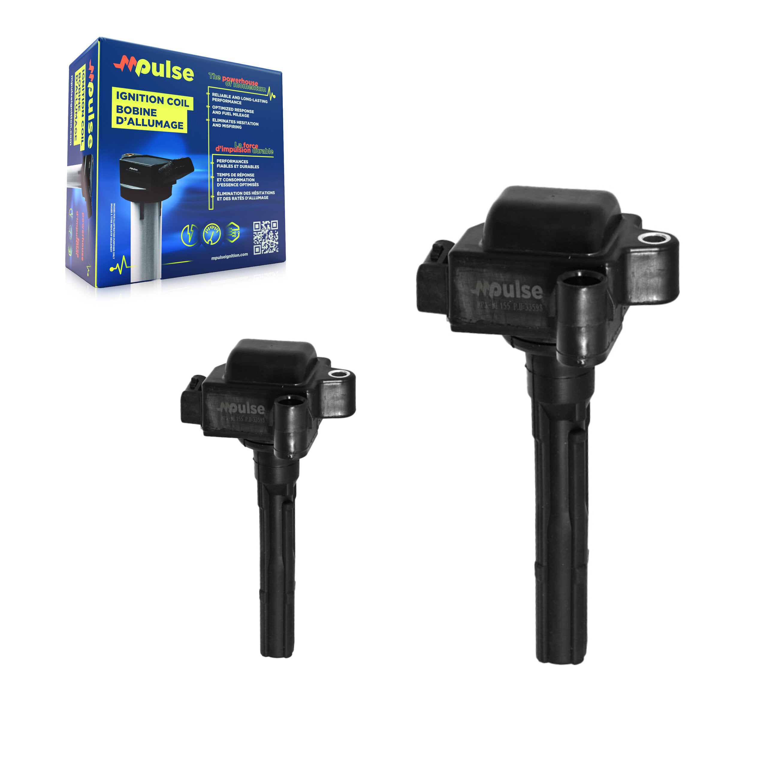 Mpulse KMP-100052 Ignition Coil for 1996-2003 Lexus ES300, Toyota Solara and More