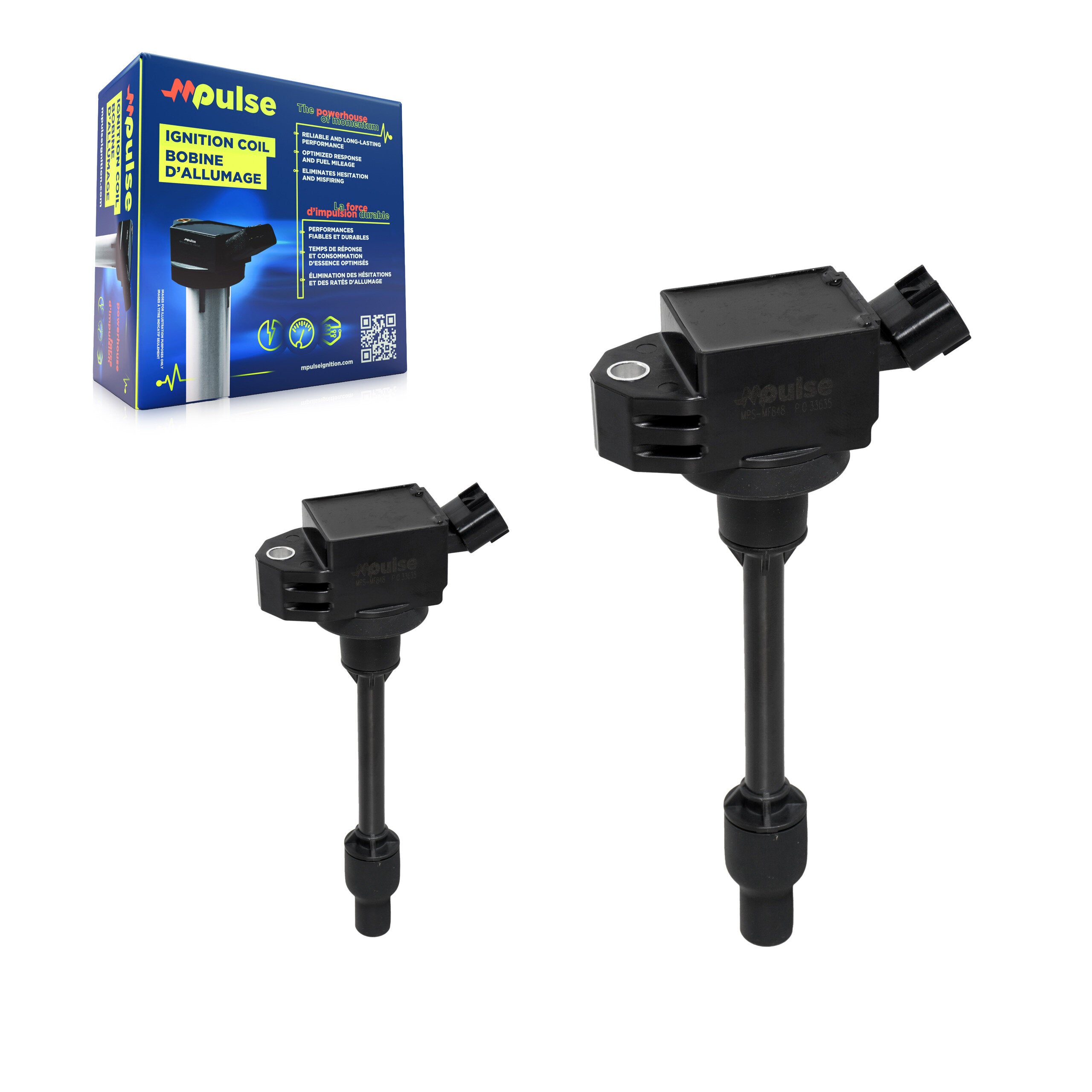Mpulse KMP-100055 Ignition Coil for 2018-2025 Toyota Corolla, Lexus NX250 and More