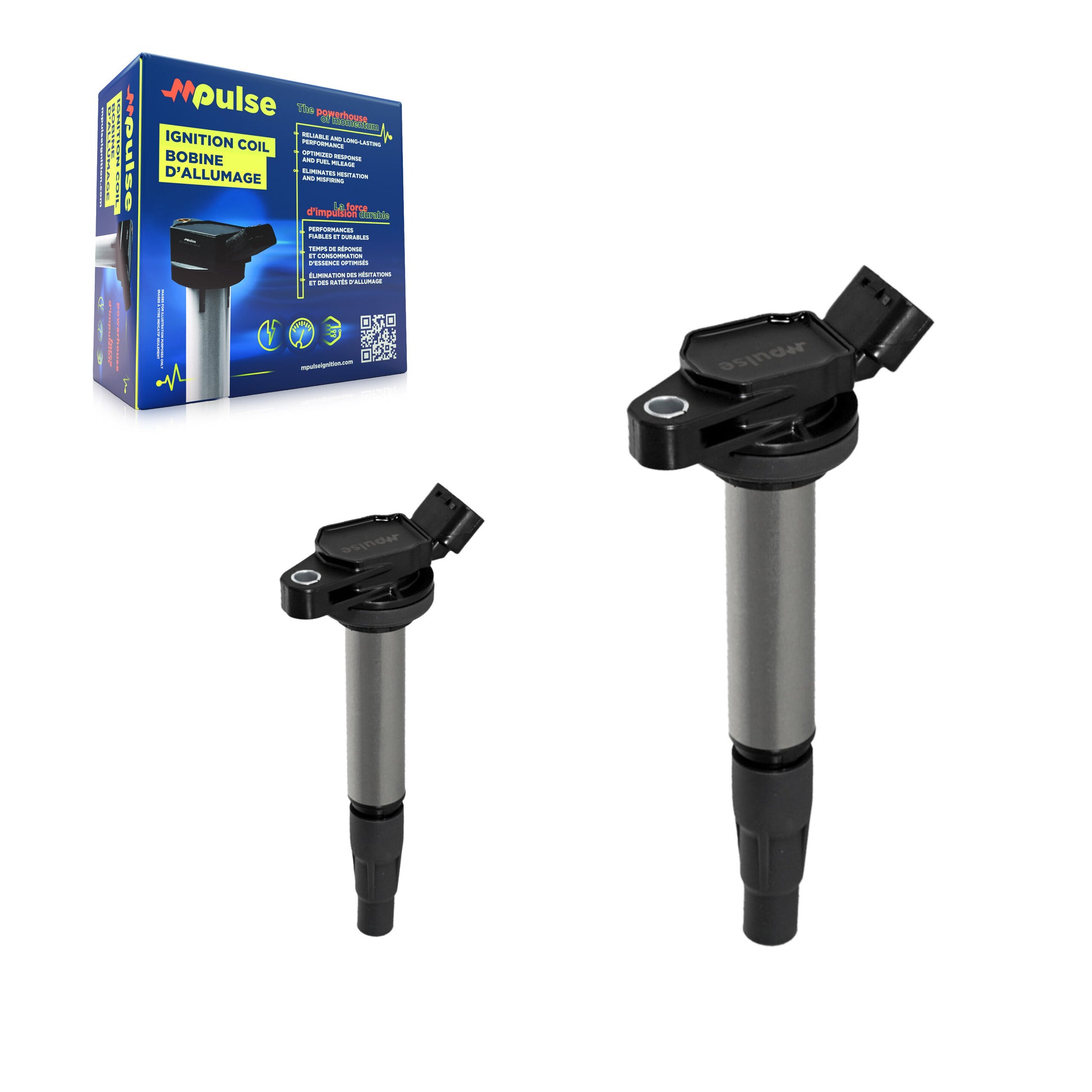Mpulse KMP-100057 Ignition Coil for 2008-2022 Toyota C-HR, Toyota Corolla and More