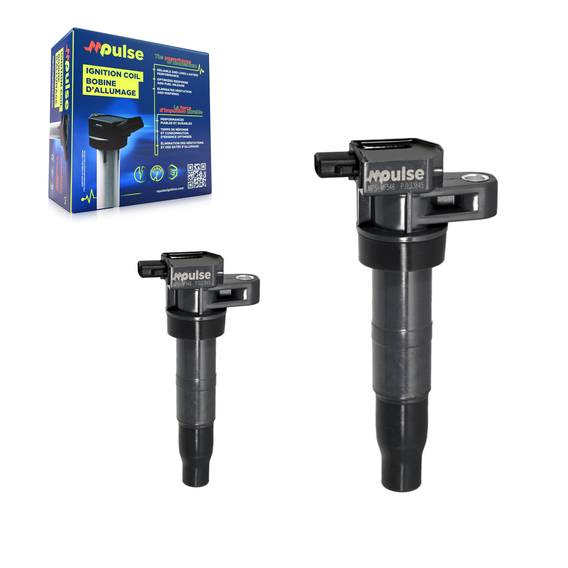Mpulse KMP-100062 Ignition Coil for 2006-2019 Hyundai Genesis Coupe, Kia K900 and More