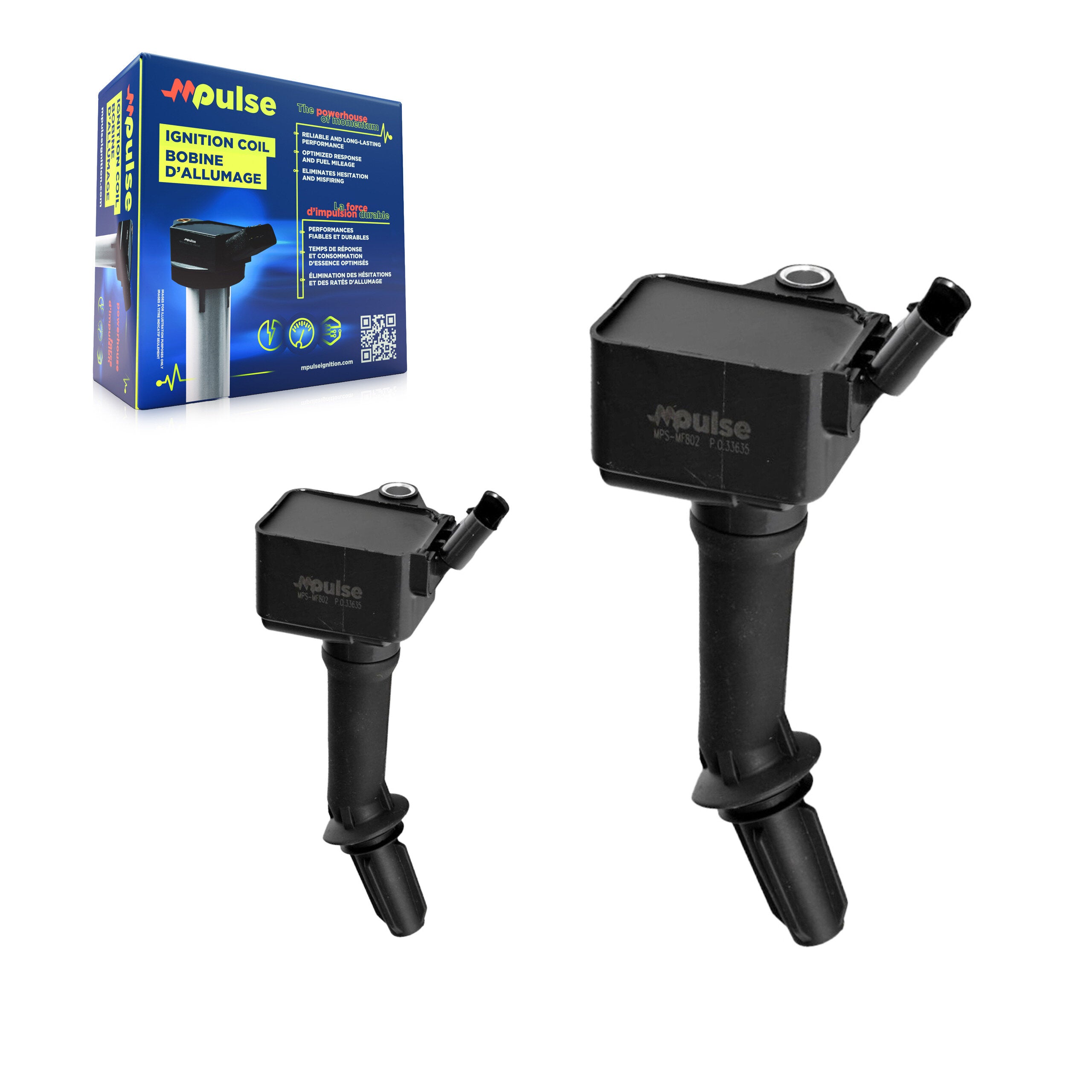 Mpulse KMP-100070 Ignition Coil for 2016-2024 Chevrolet Malibu, Buick Encore and More