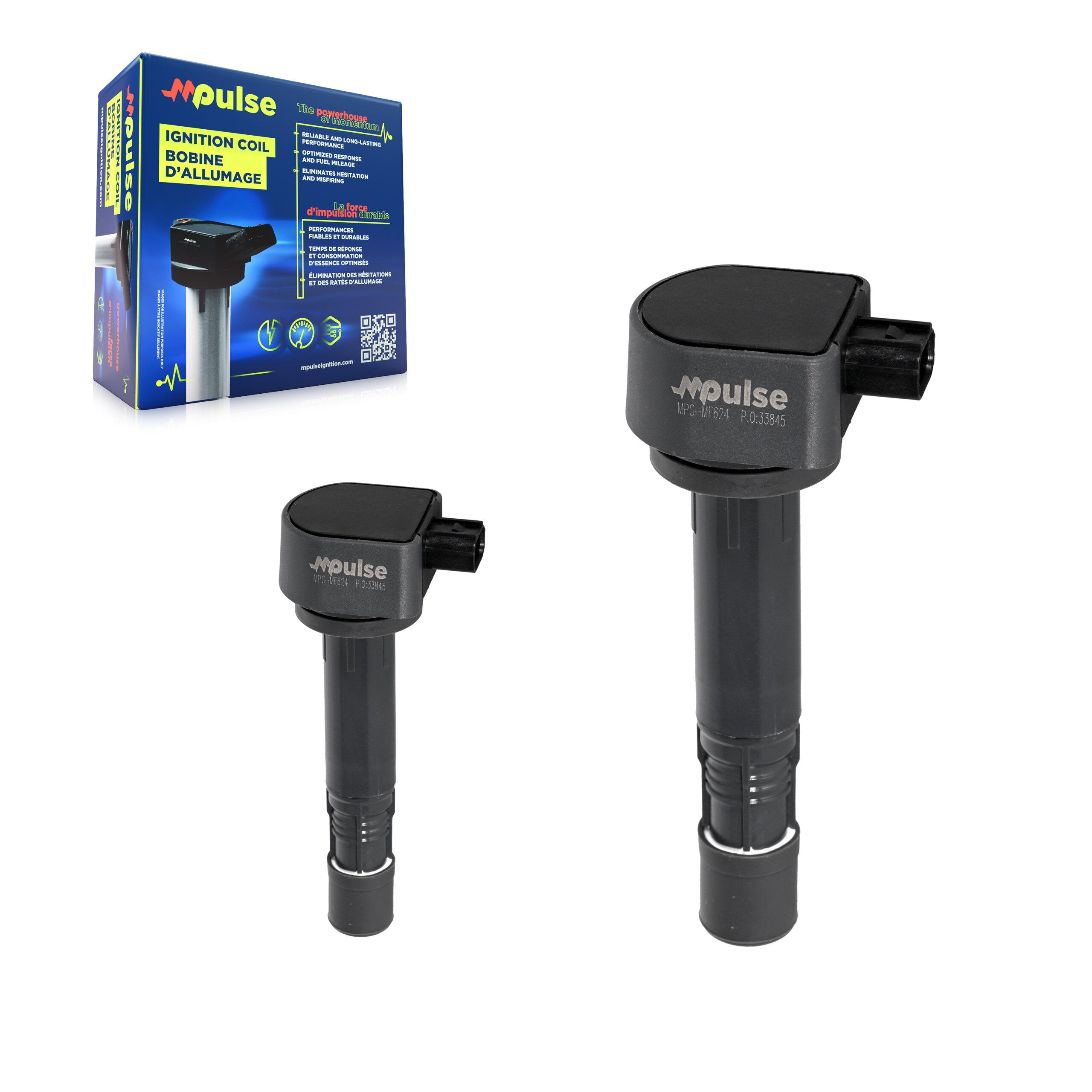 Mpulse KMP-100071 Ignition Coil for 2009-2015 Acura RDX, Acura MDX and More