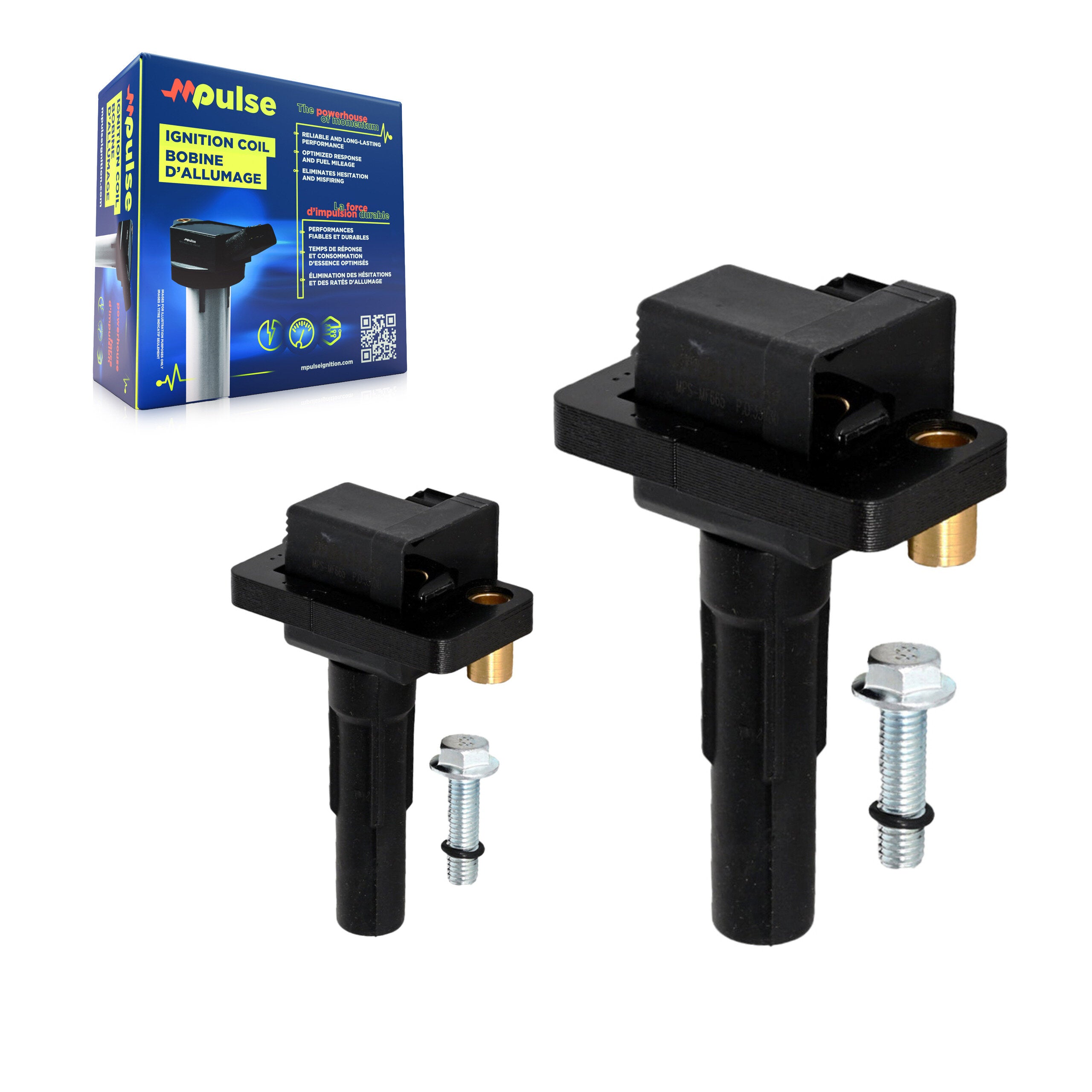 Mpulse KMP-100072 Ignition Coil for 2010-2021 Subaru WRX STI, Subaru WRX and More