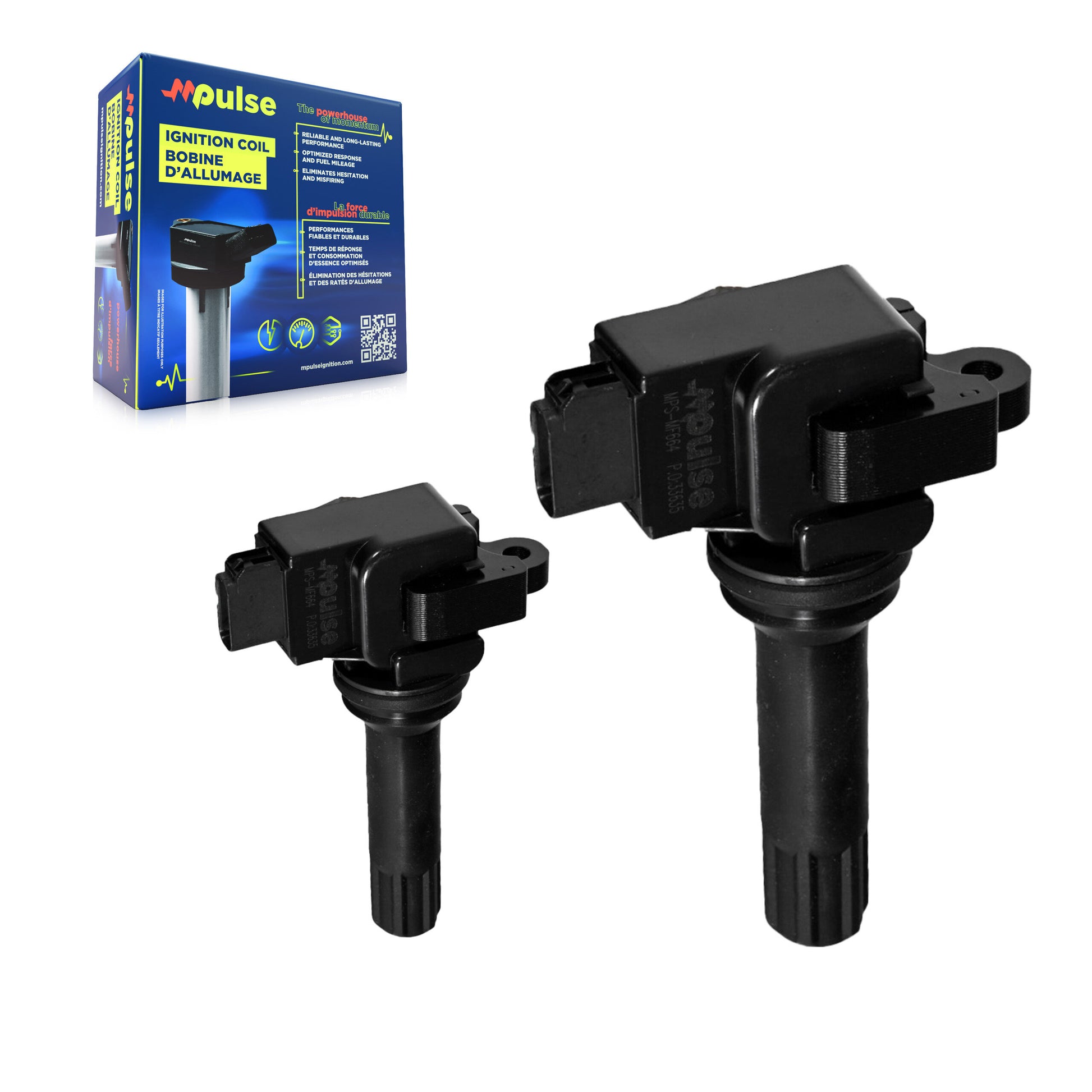 Mpulse KMP-100073 Ignition Coil for 2011-2012 Subaru Impreza, Subaru Forester