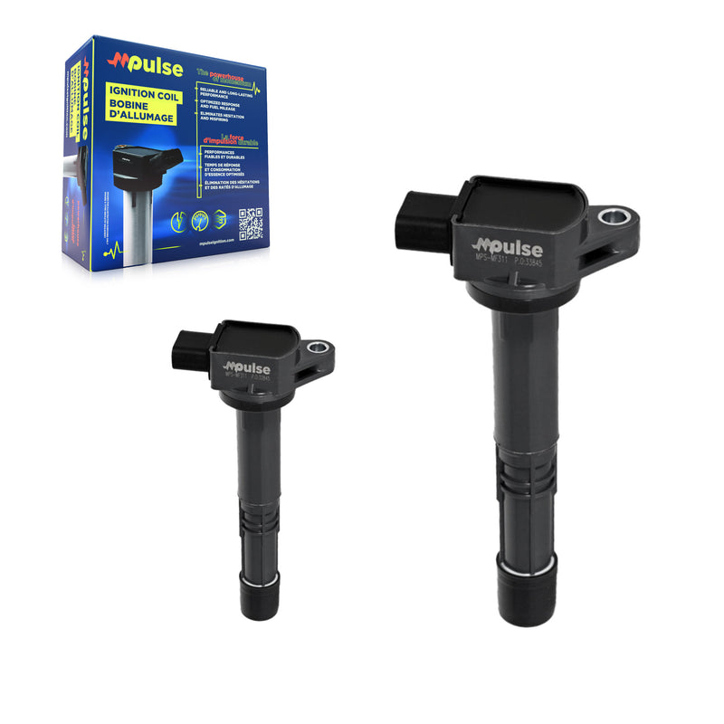 Mpulse KMP-100084 Ignition Coil for 2002-2011 Honda Civic, Acura CSX and More