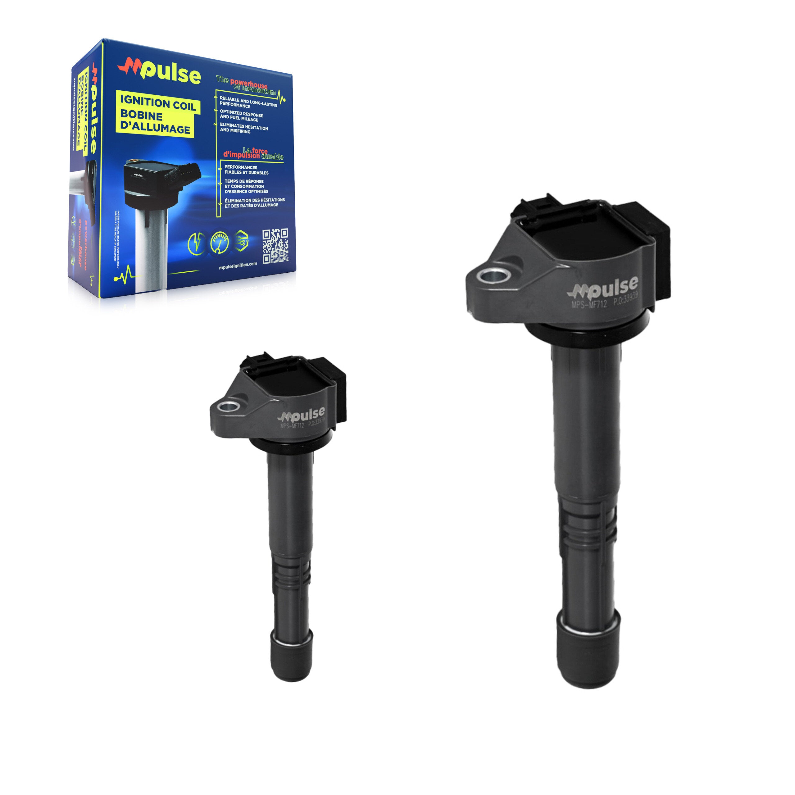 Mpulse KMP-100086 Ignition Coil for 2013-2022 Acura ILX, Acura TLX and More