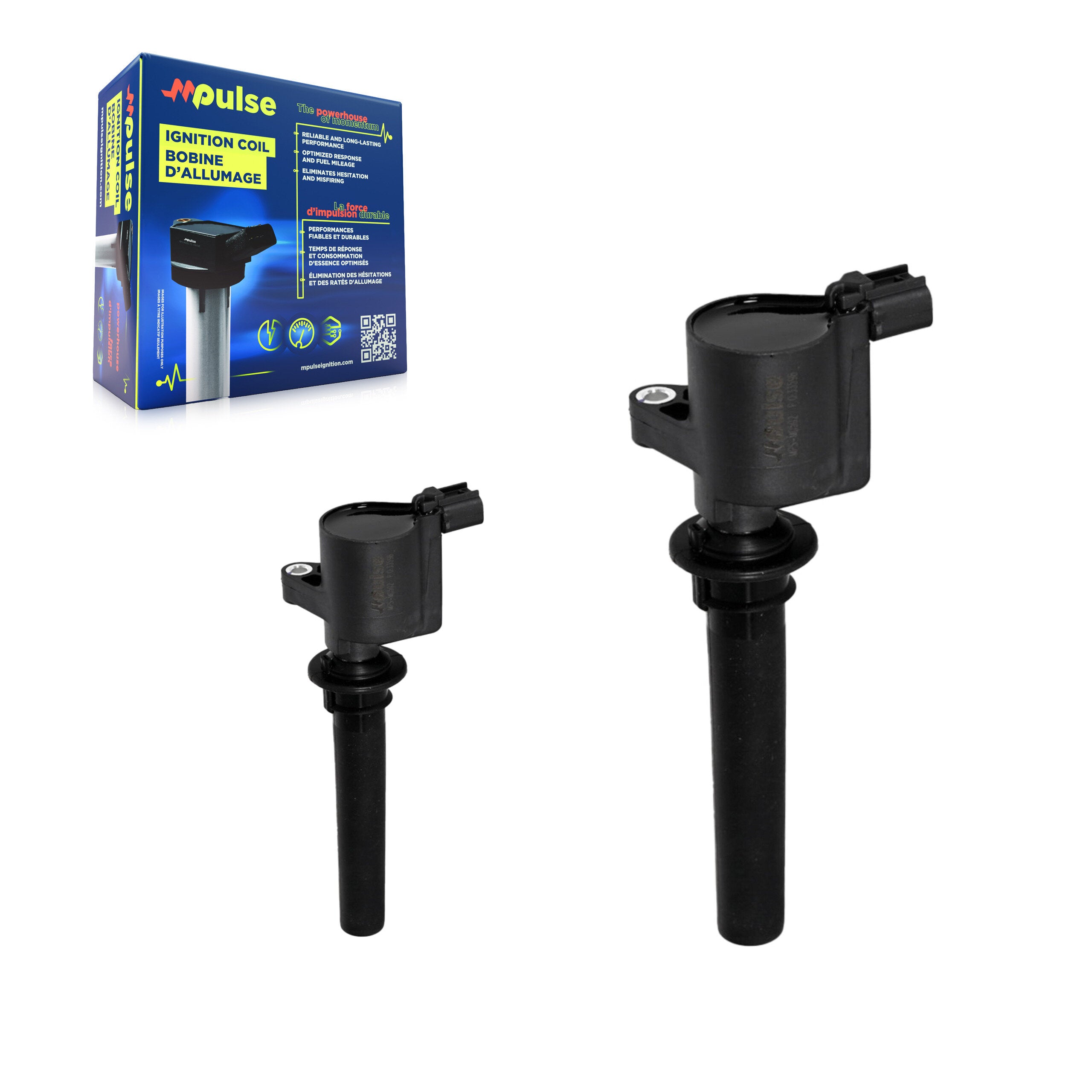 Mpulse KMP-100089 Ignition Coil for 2000-2009 Mazda Tribute, Ford Five Hundred and More