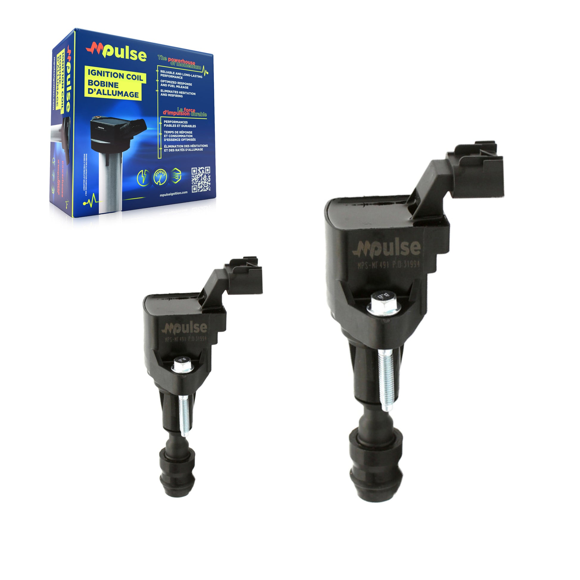 Mpulse KMP-100098 Ignition Coil for 2005-2017 Buick Verano, Buick Regal and More