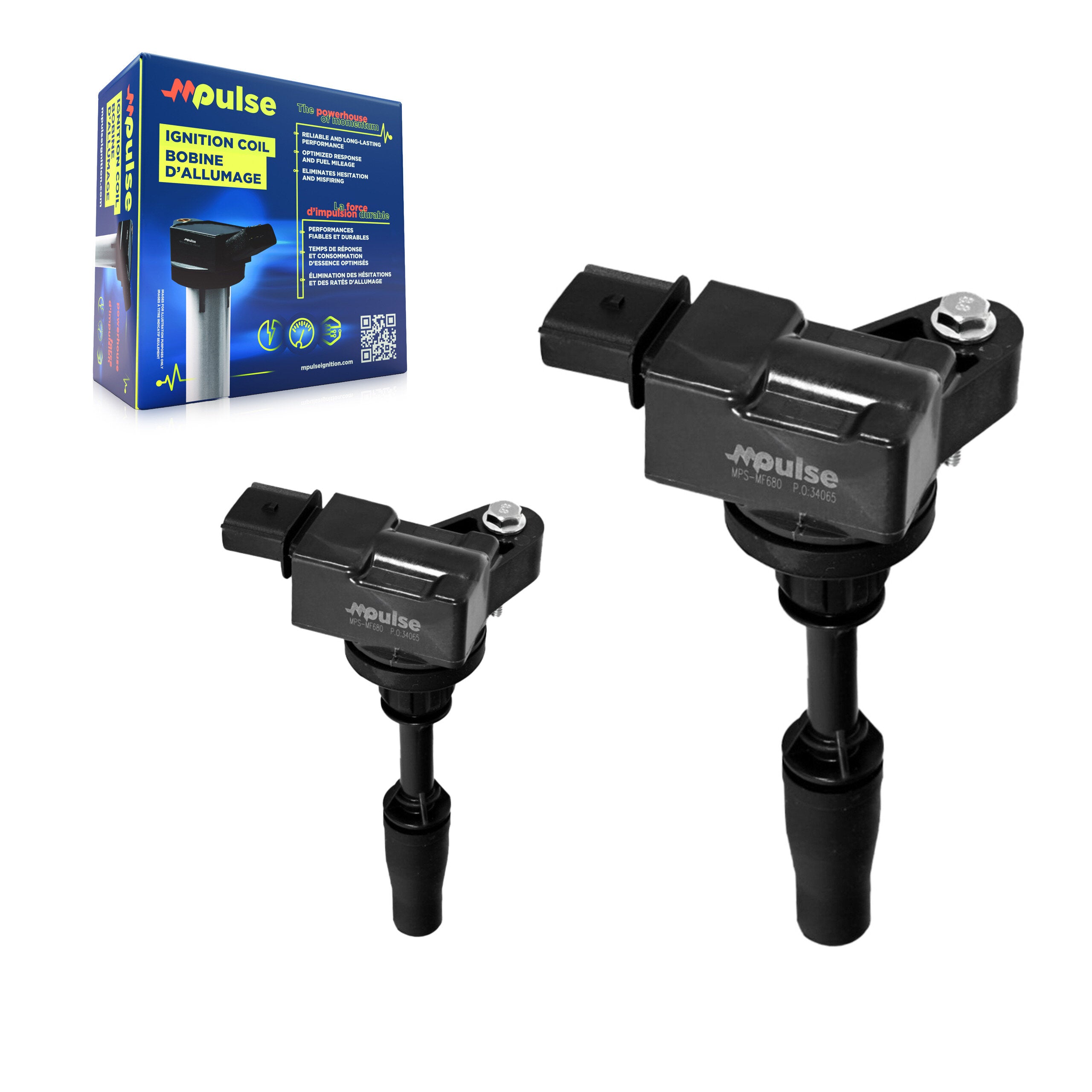 Mpulse KMP-100099 Ignition Coil for 2013-2023 GMC Acadia, Chevrolet Blazer and More