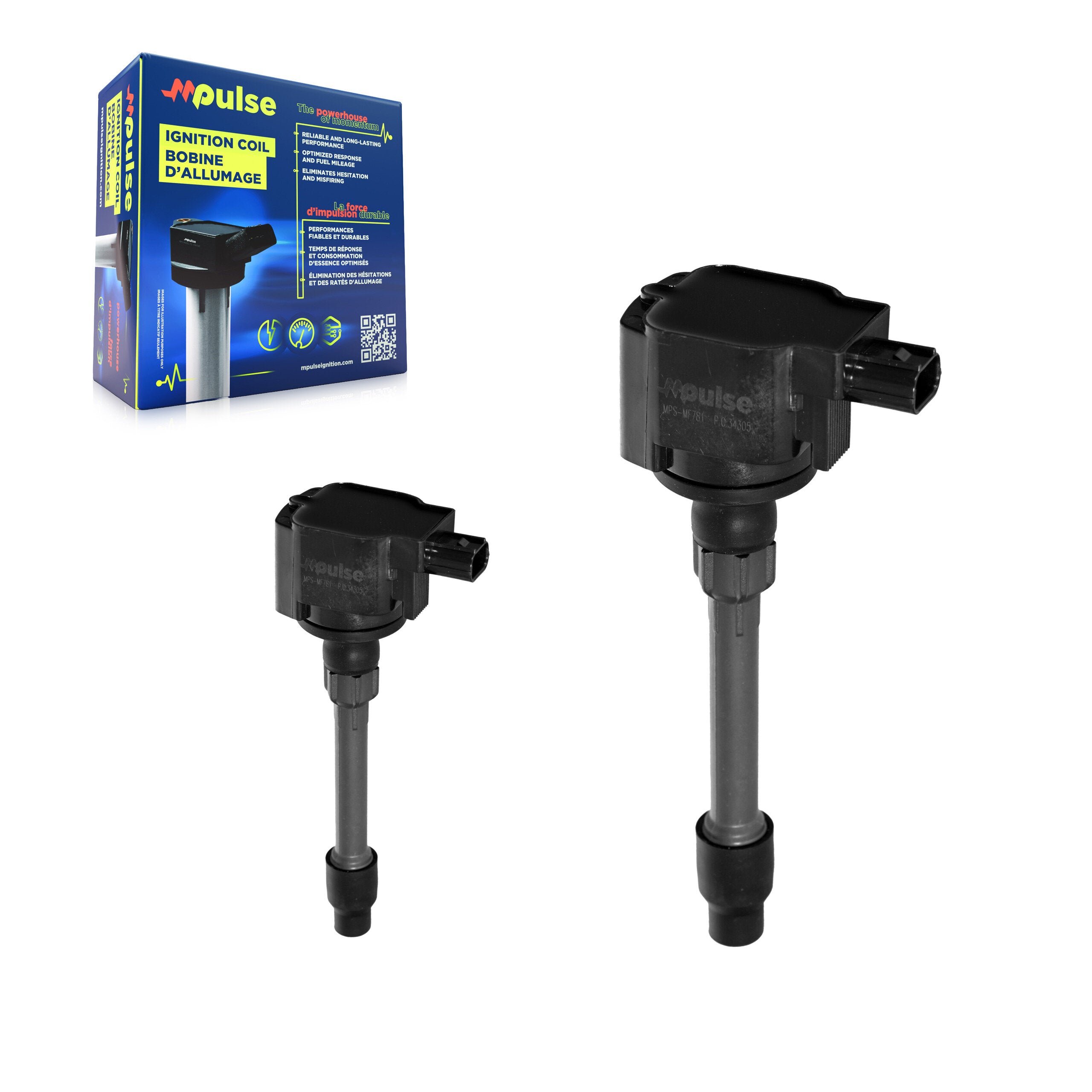 Mpulse KMP-100106 Ignition Coil for 2016-2025 Acura TLX, Honda CR-V and More