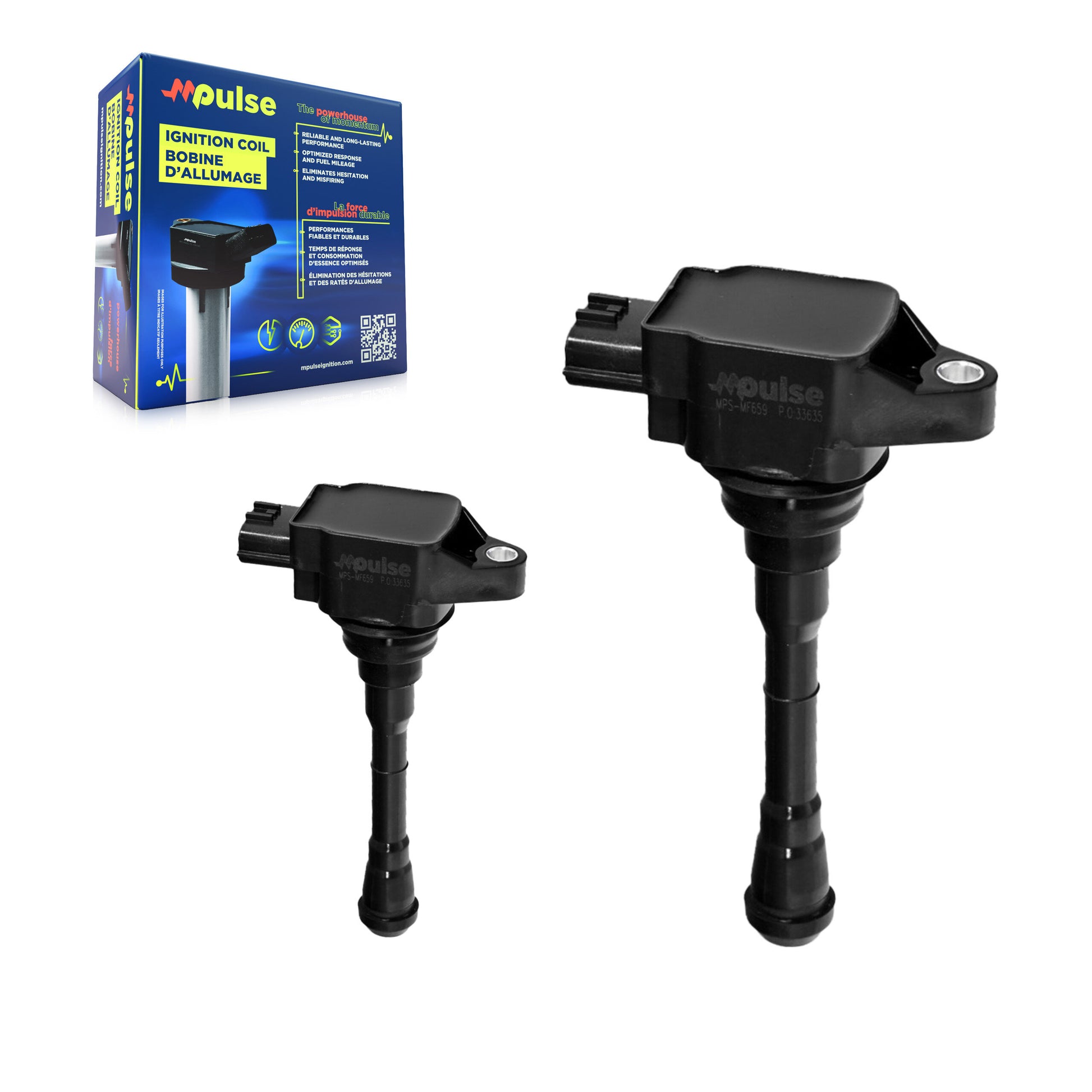 Mpulse KMP-100117 Ignition Coil for 2011-2021 Nissan Sentra, Nissan Qashqai and More