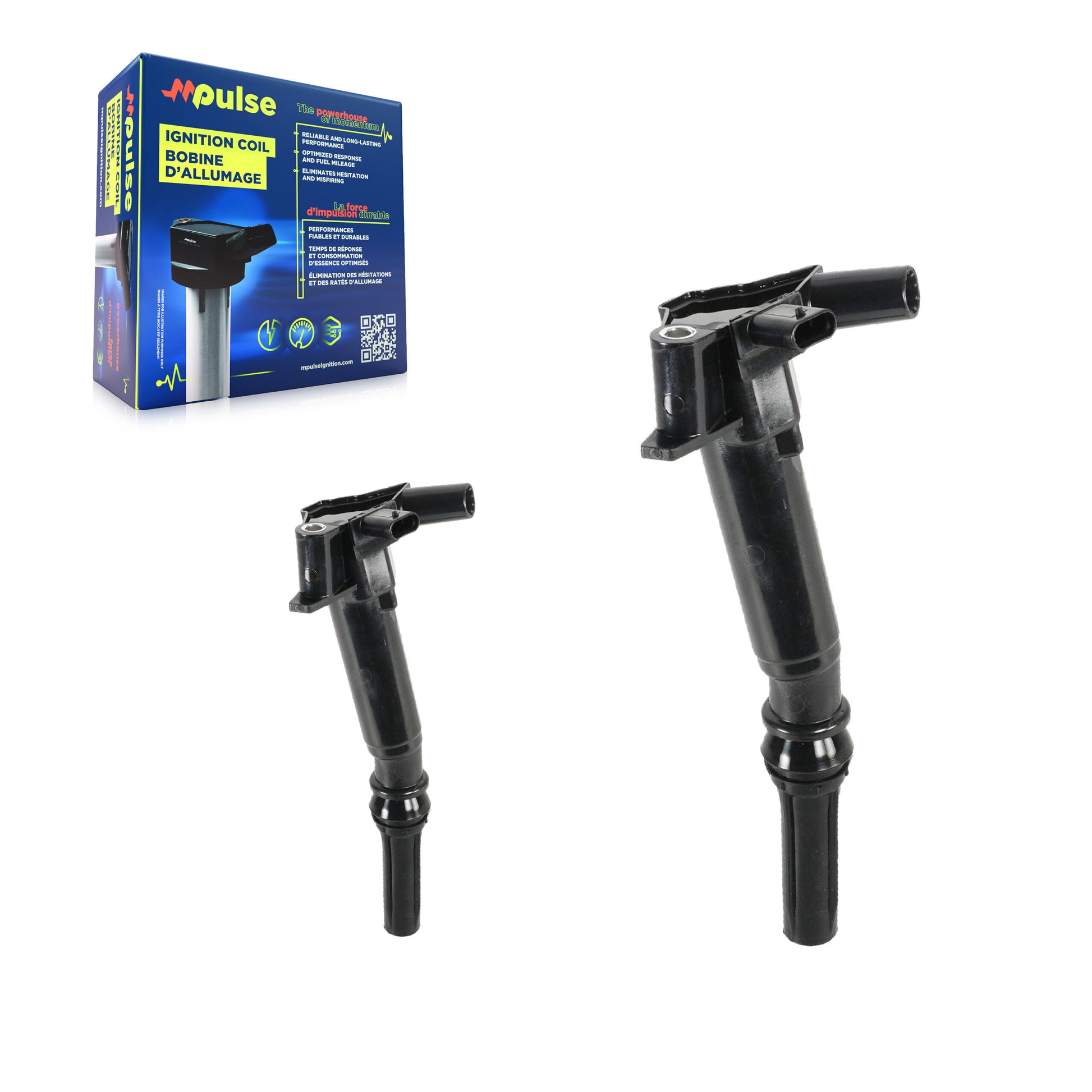 Mpulse KMP-100142 Ignition Coil for 2018-2021 Ford E-350 Super Duty, Ford E-450 Super Duty and More