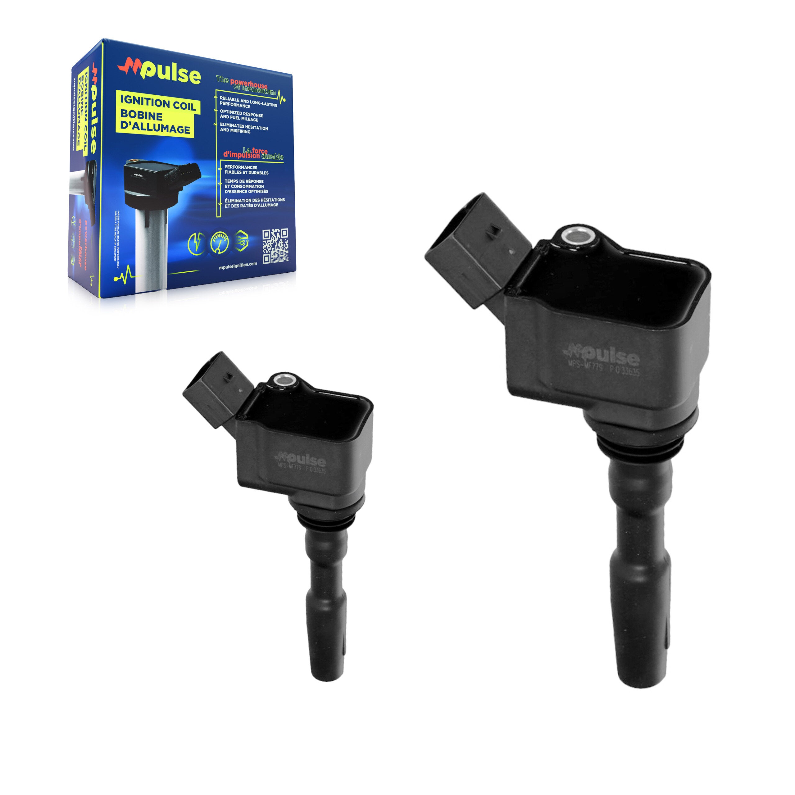 Mpulse KMP-100145 Ignition Coil for 2013-2021 Volkswagen Golf, Audi A3 Sportback e-tron, Volkswagen Jetta