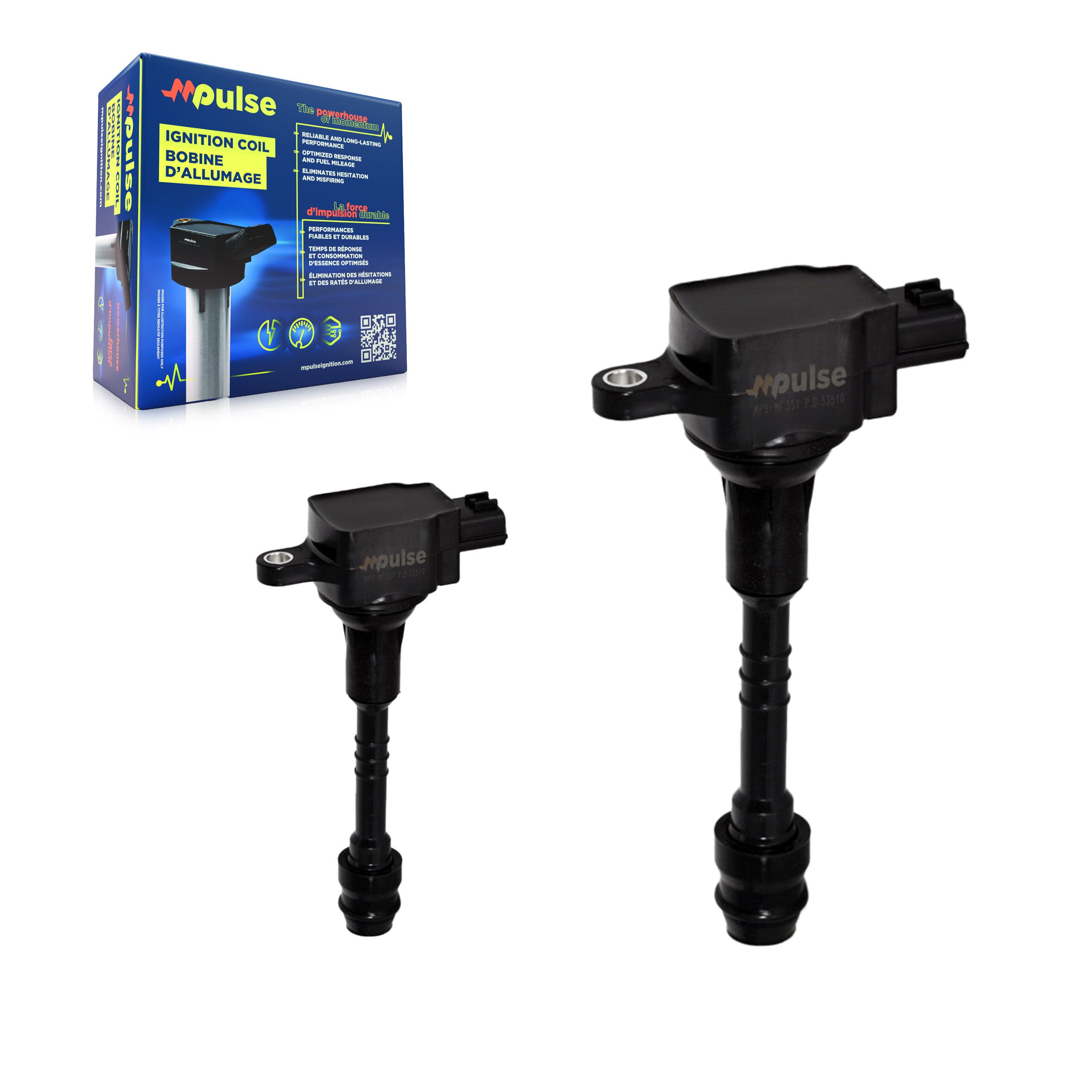 Mpulse KMP-100151 Ignition Coil for 2001-2006 Nissan Sentra, Nissan Almera