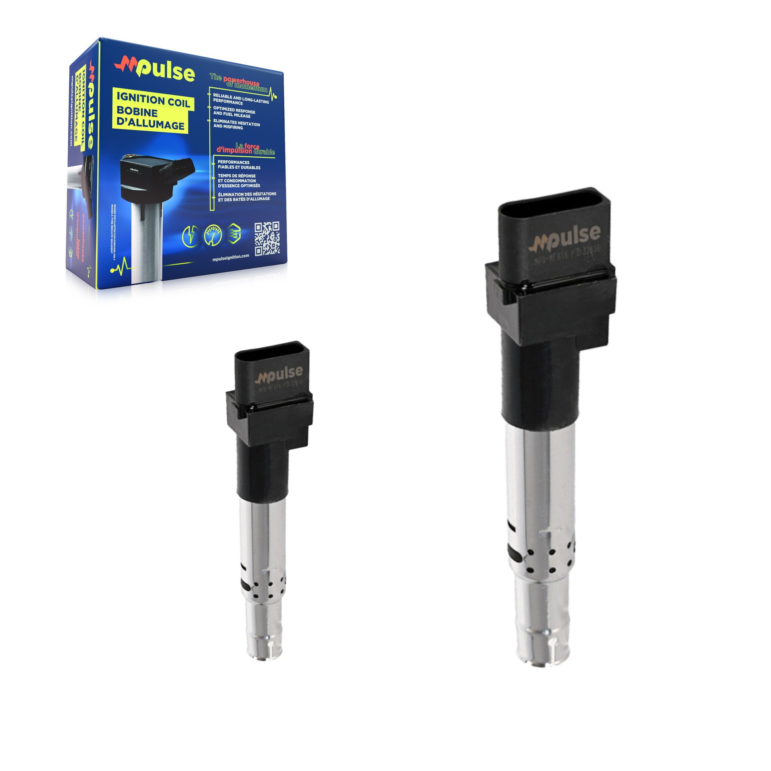 Mpulse KMP-100160 Ignition Coil for 2004-2018 Porsche Cayenne, Audi TT Quattro and More