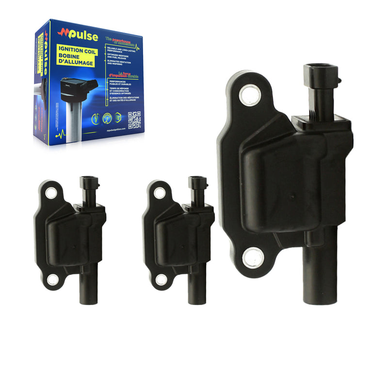 Mpulse KMP-100196 Ignition Coil for 2003-2021 Mitsubishi Fuso Canter FE180, Chevrolet Express 4500 and More