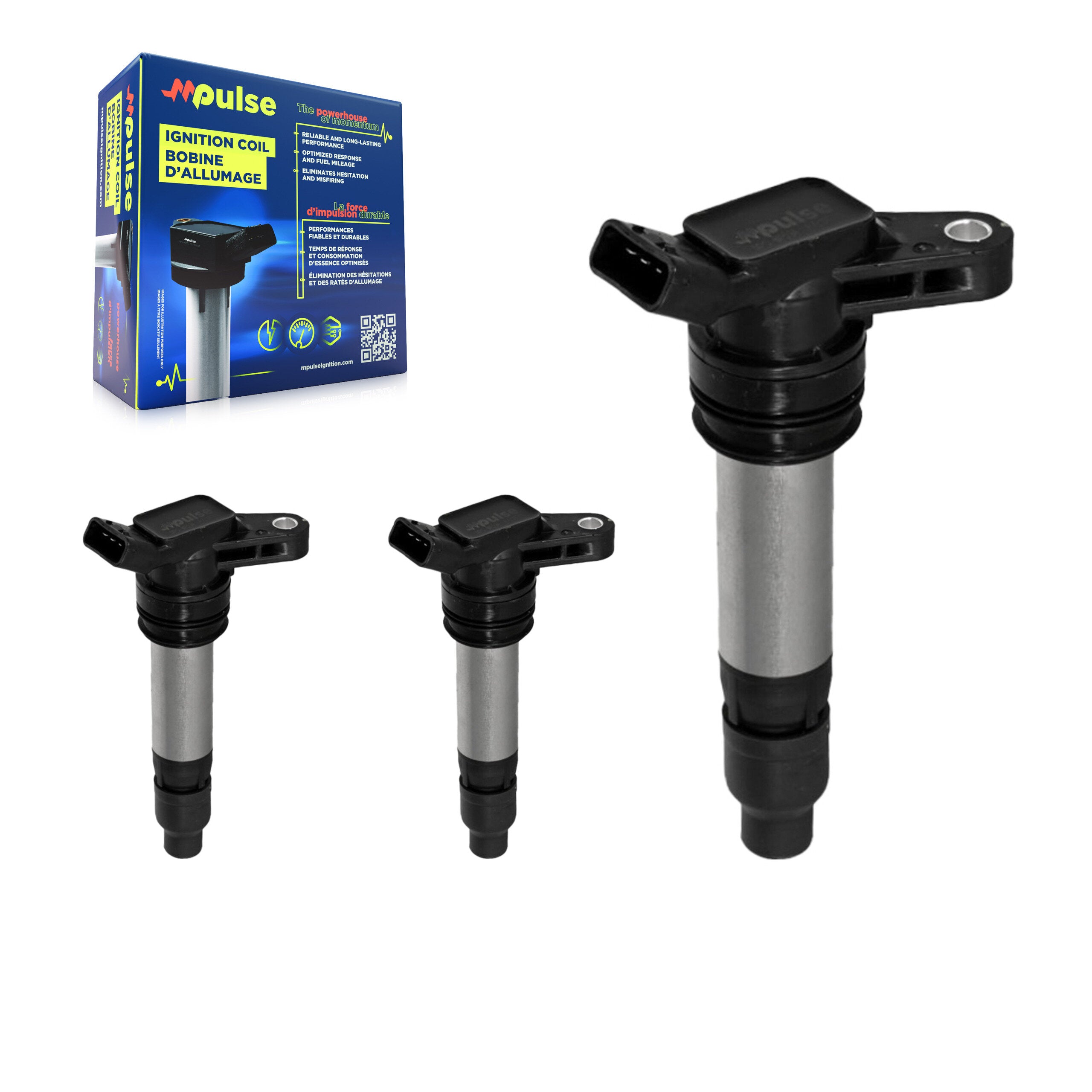 Mpulse KMP-100199 Ignition Coil for 2006-2016 Volvo S60, Volvo XC60 and More