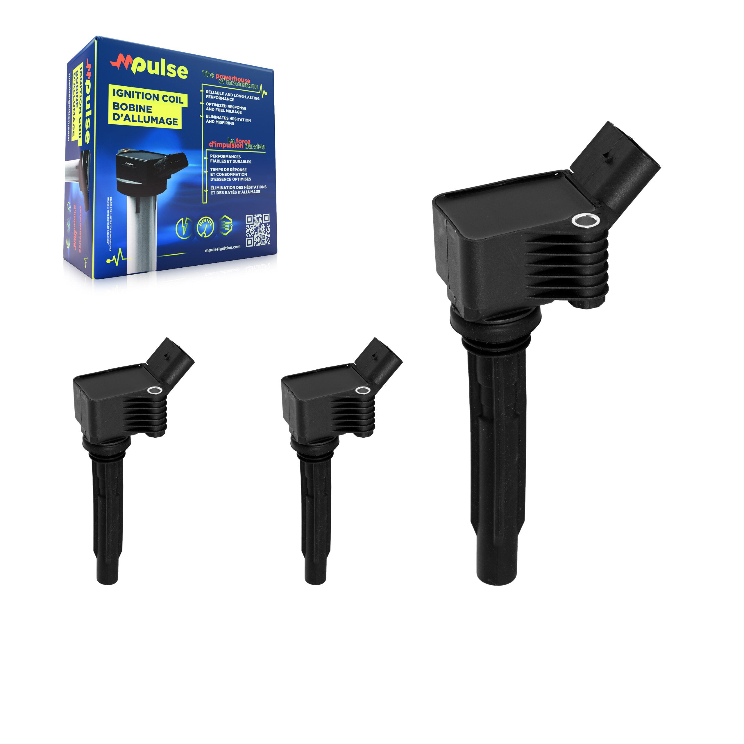 Mpulse KMP-100204 Ignition Coil for 2014-2025 Audi A7 Sportback, Audi A8 Quattro and More