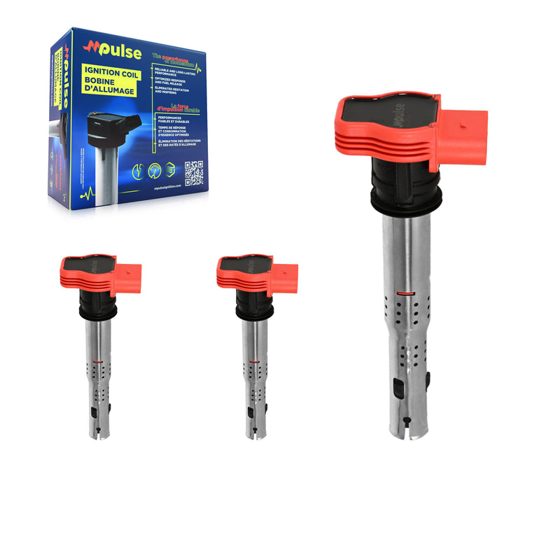 Mpulse KMP-100208 Ignition Coil for 2005-2019 Audi Q7, Audi A7 Quattro and More