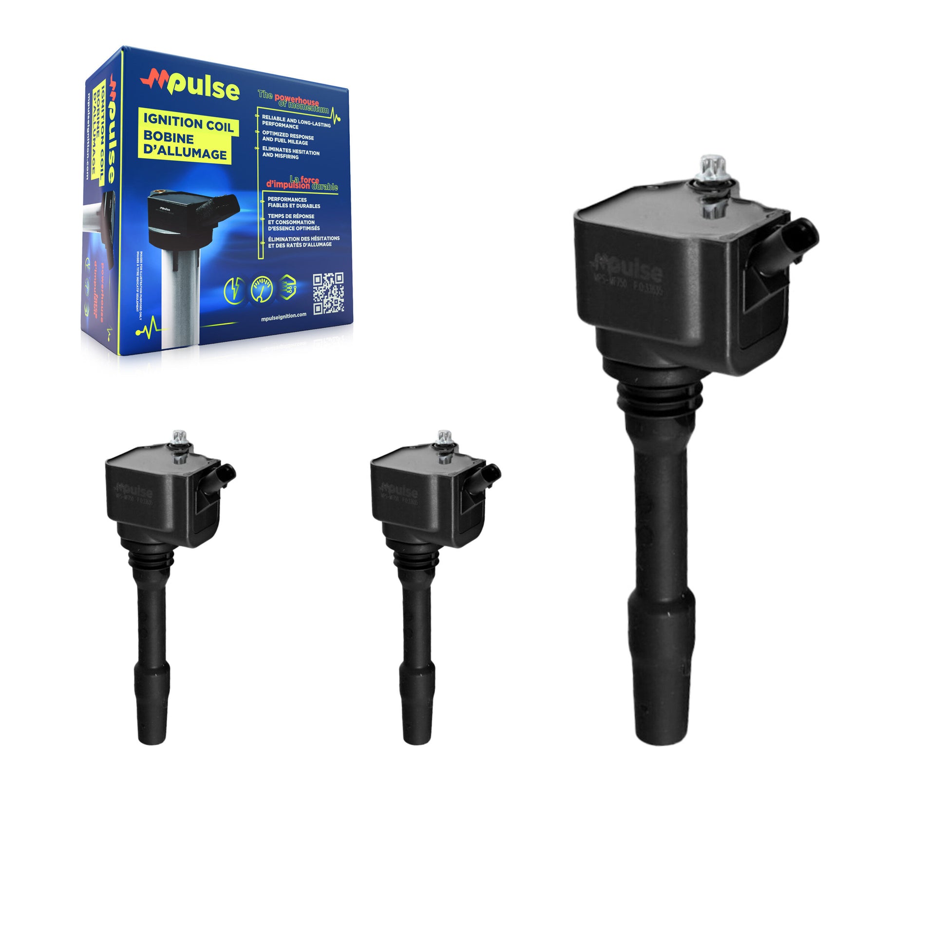 Mpulse KMP-100212 Ignition Coil for 2014-2024 BMW X4, BMW 430i xDrive Gran Coupe and More