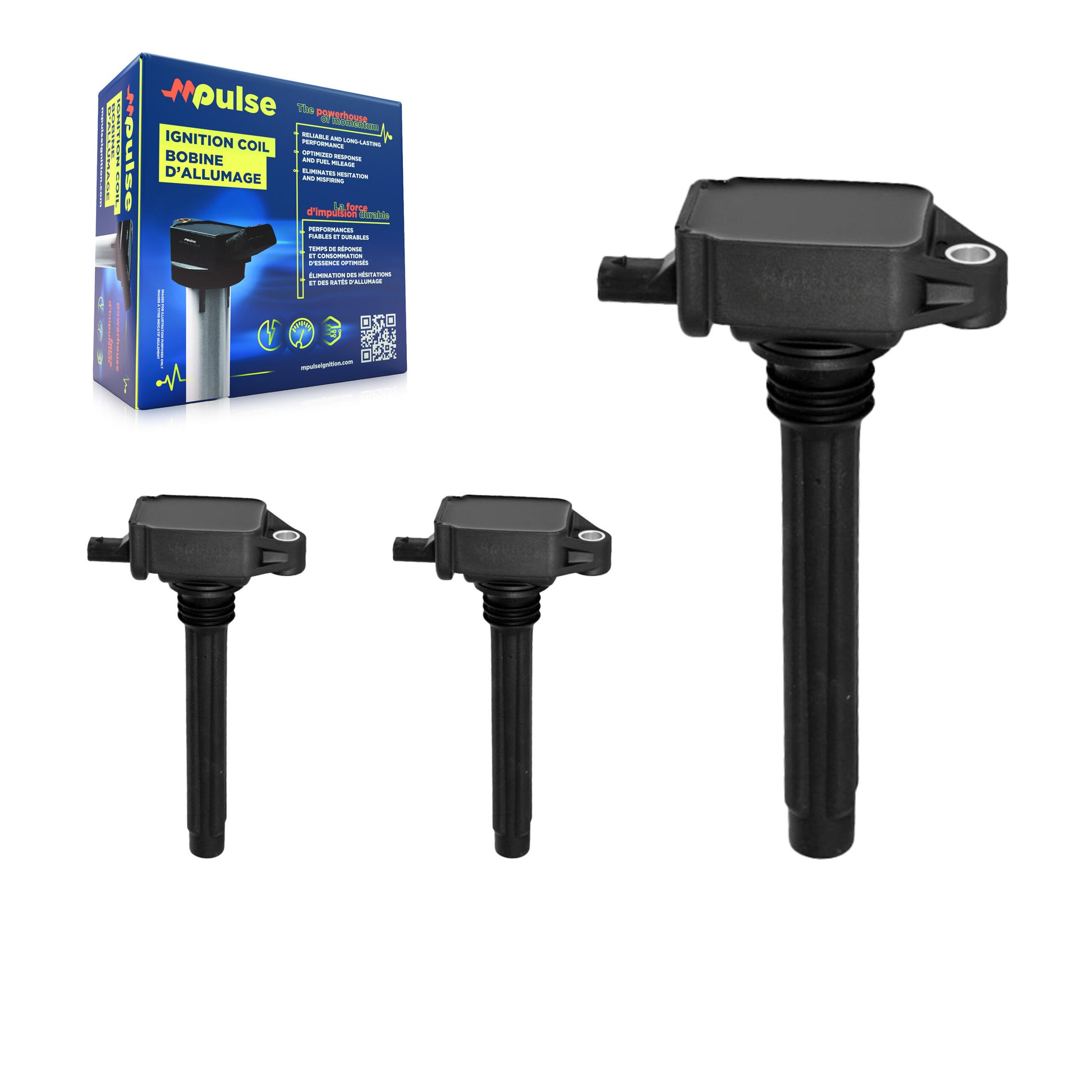 Mpulse KMP-100218 Ignition Coil for 2011-2023 Ram 1500 Classic, Ram ProMaster 2500 and More