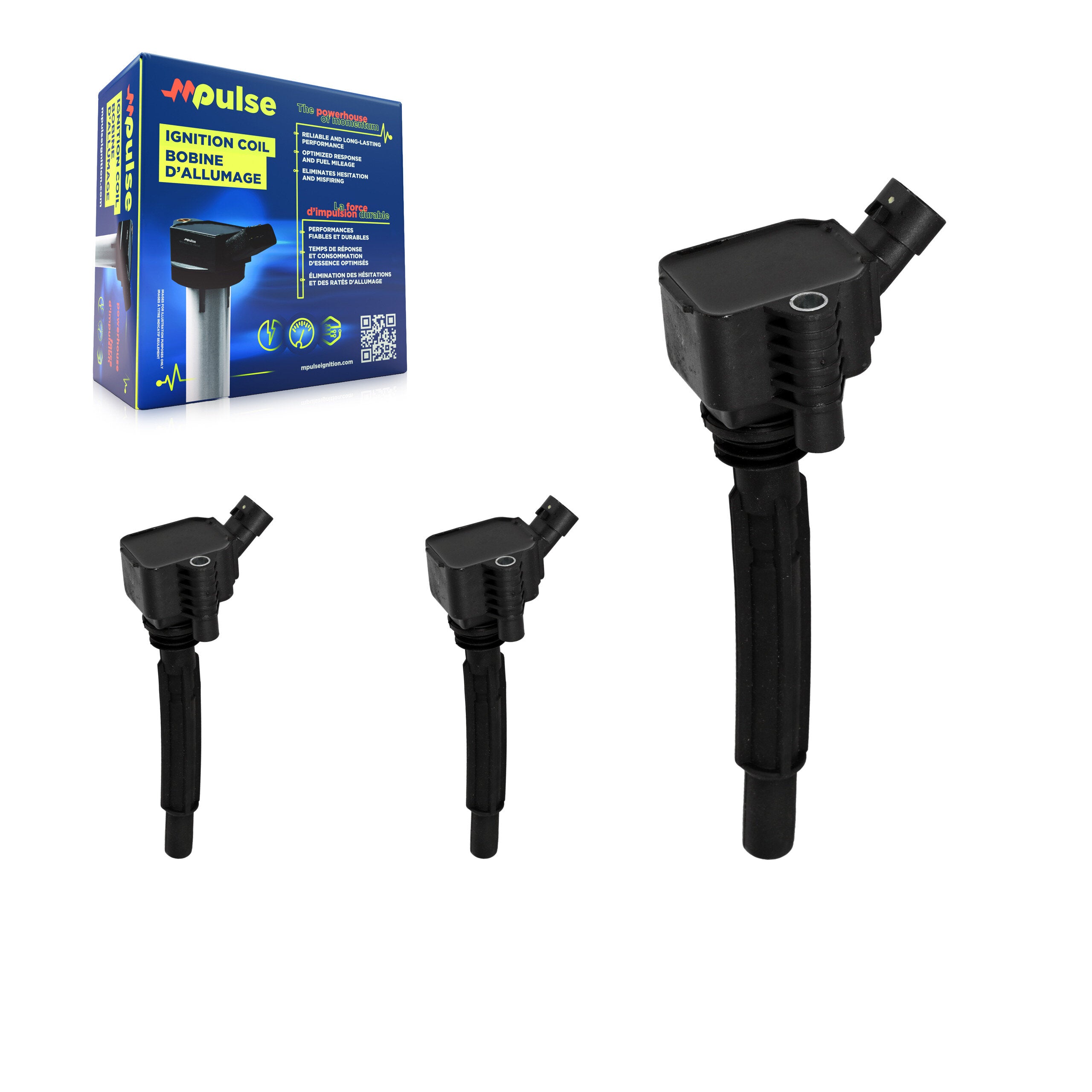 Mpulse KMP-100221 Ignition Coil for 2012-2017 Dodge Dart, Fiat 500