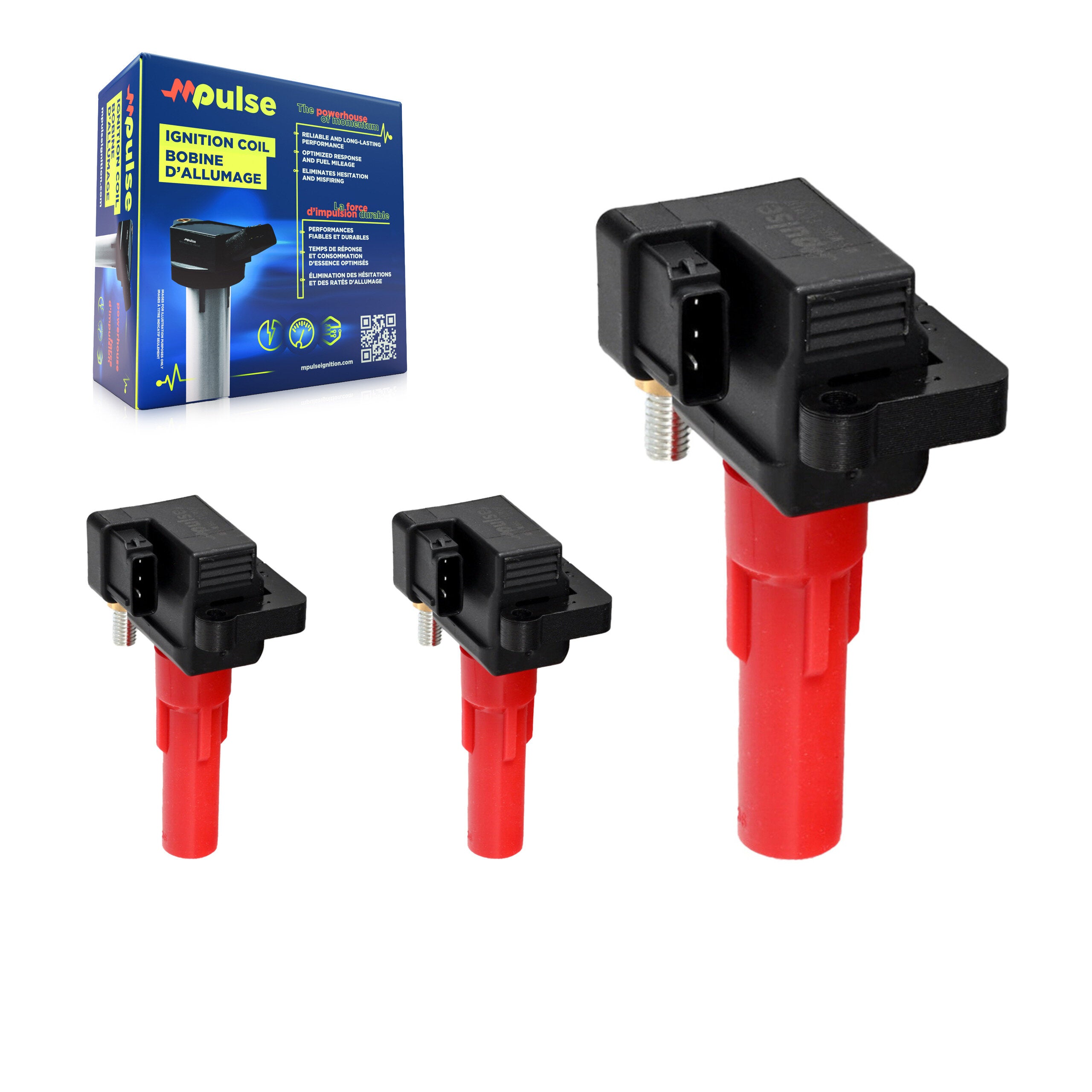Mpulse KMP-100234 Ignition Coil for 2010-2019 Subaru Legacy, Subaru Tribeca, Subaru Outback