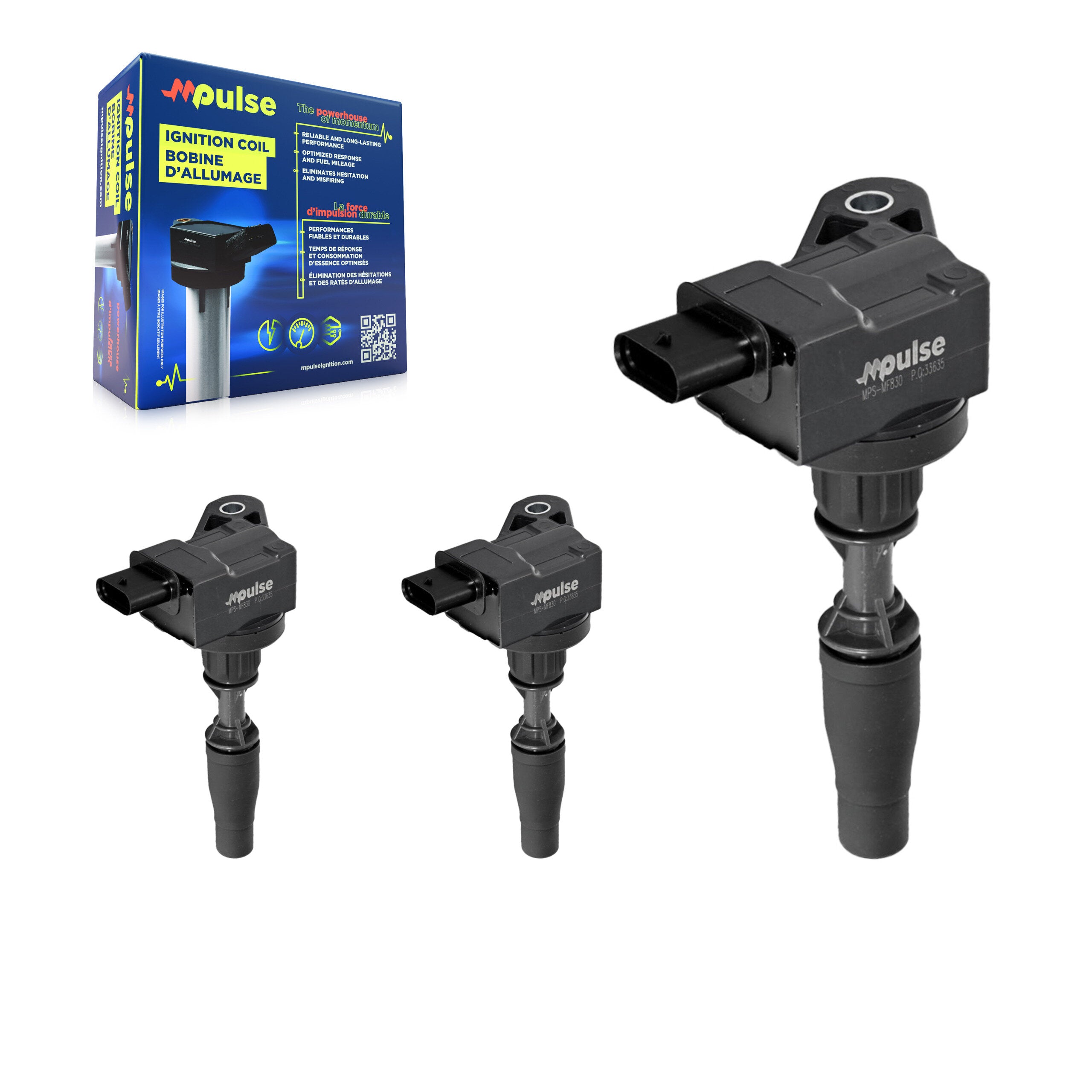 Mpulse KMP-100239 Ignition Coil for 2016-2021 Cadillac CT5, Cadillac CT6 and More