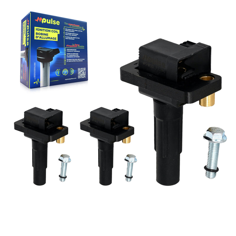 Mpulse KMP-100249 Ignition Coil for 2004-2010 Saab 9-2X, Subaru Impreza and More