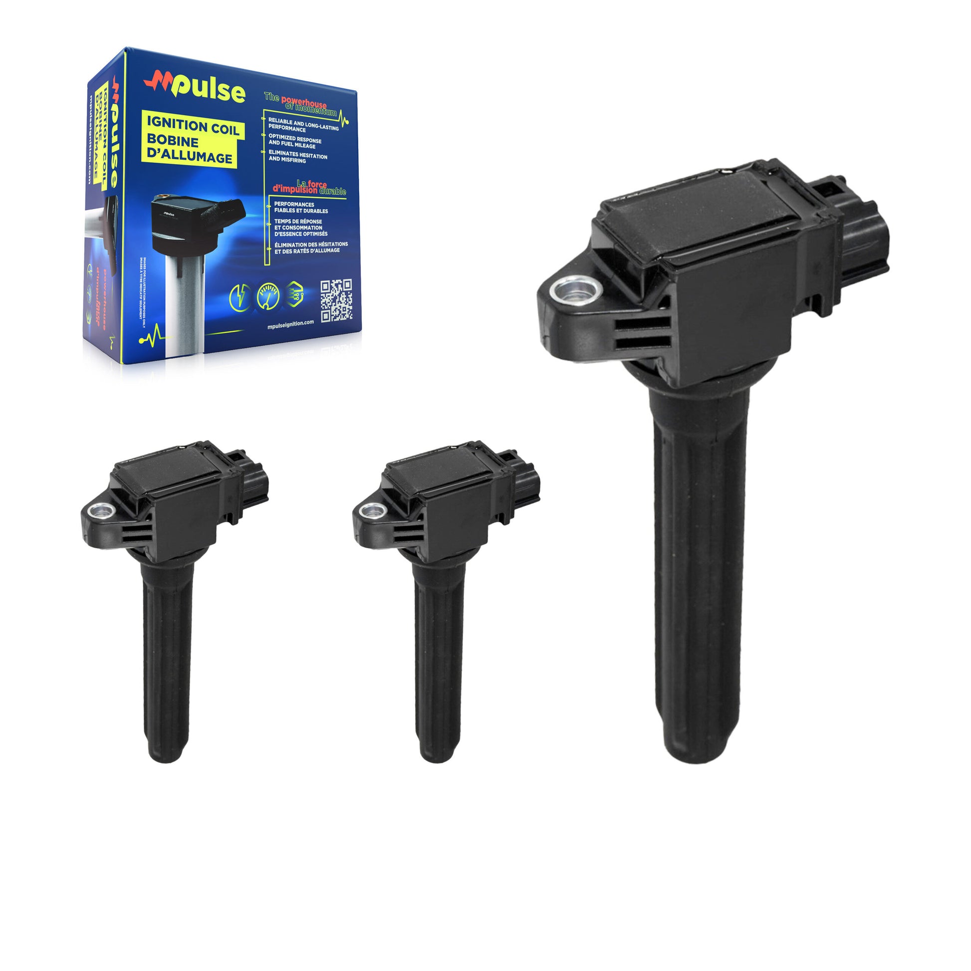 Mpulse KMP-100255 Ignition Coil for 2014-2022 Mitsubishi Outlander PHEV, Mitsubishi Outlander Sport and More
