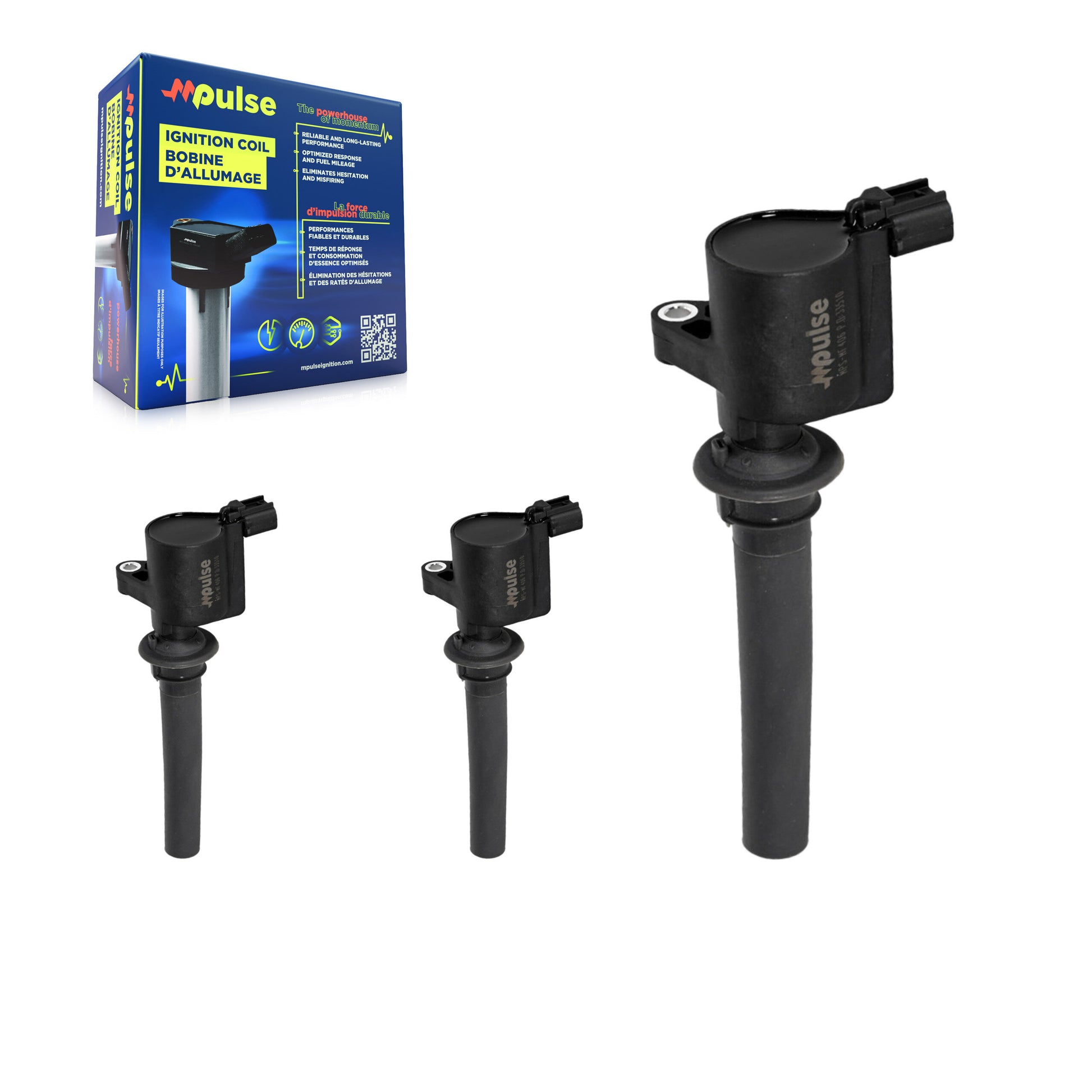 Mpulse KMP-100269 Ignition Coil for 2002-2008 Ford Taurus, Mercury Mariner and More