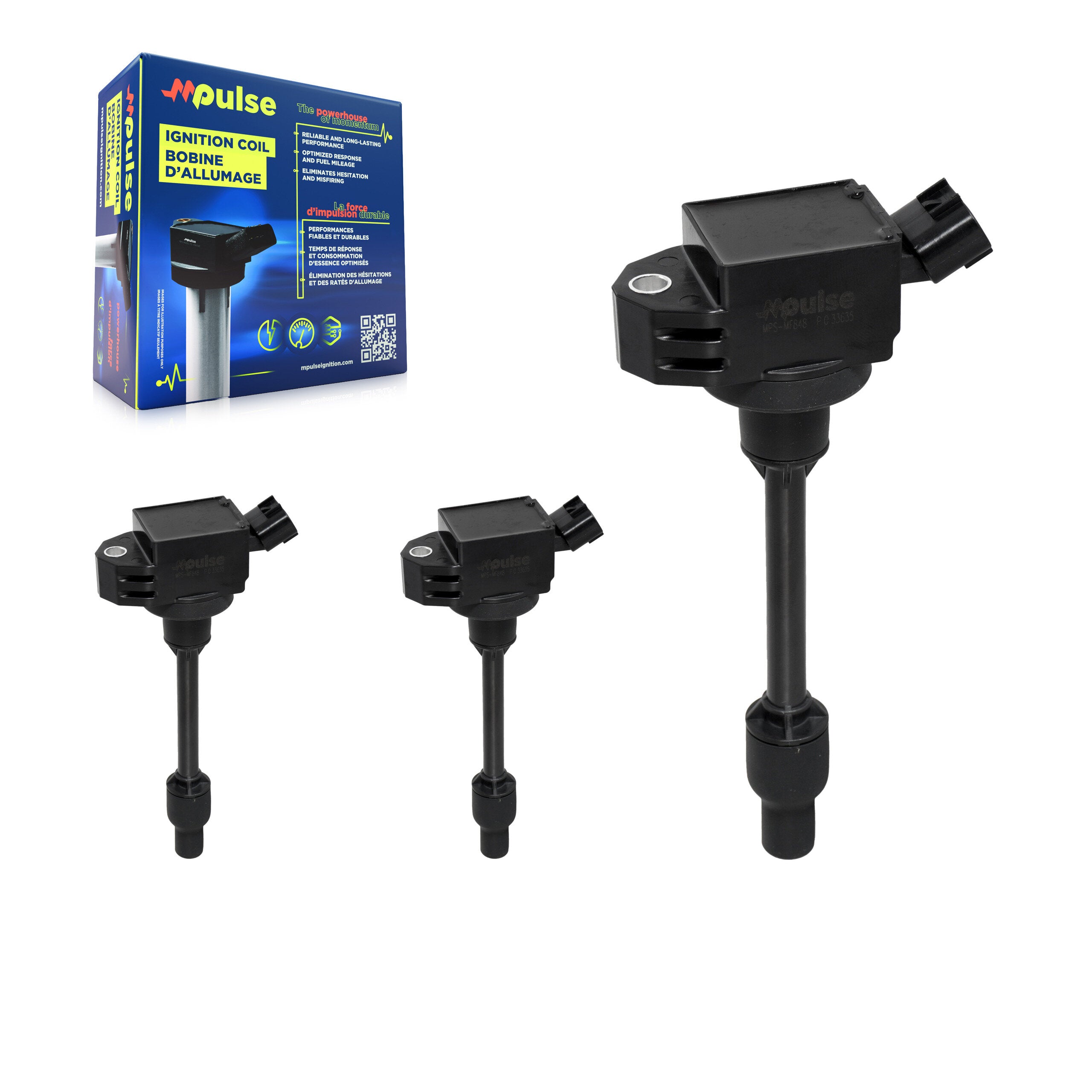Mpulse KMP-100271 Ignition Coil for 2018-2025 Toyota Corolla, Lexus NX250 and More