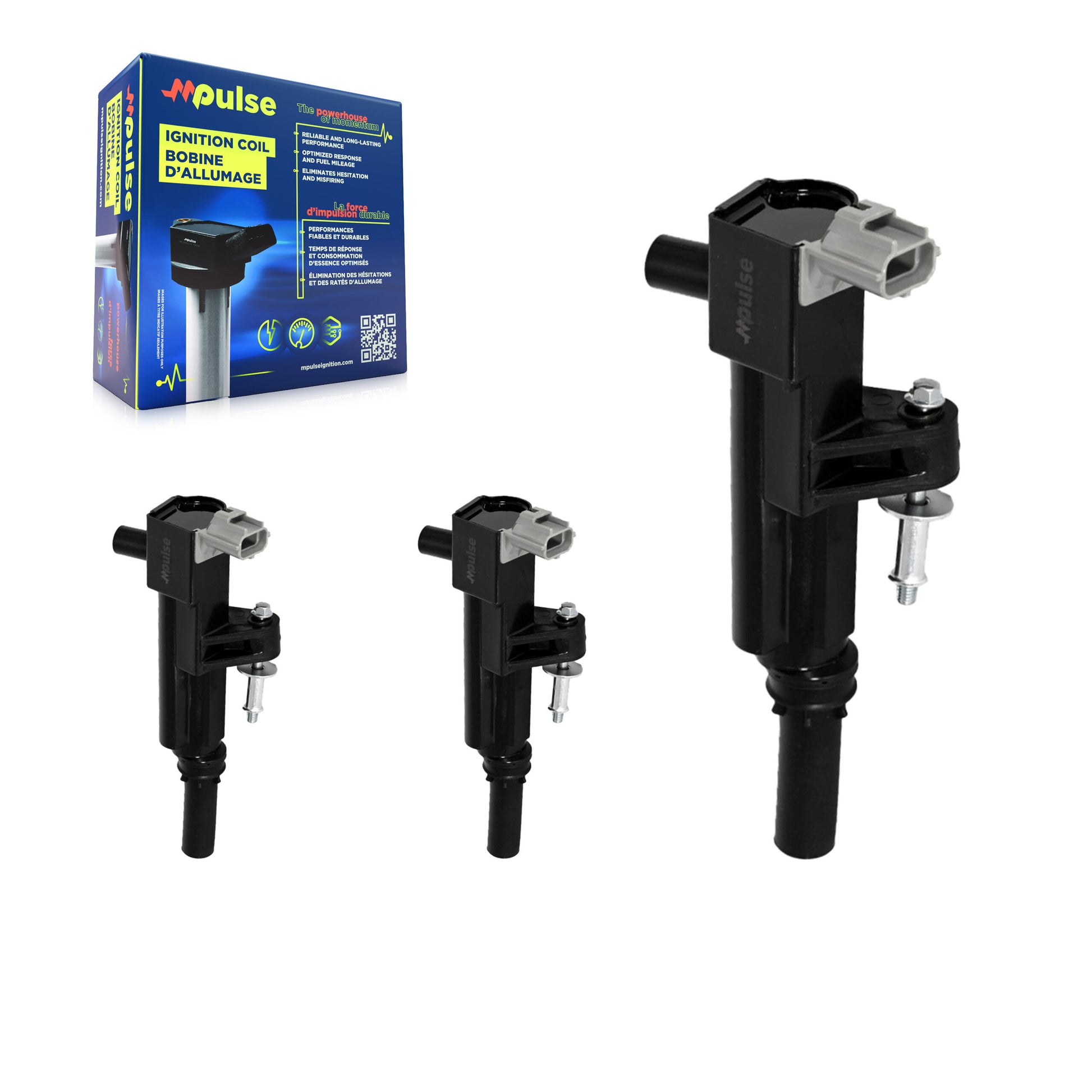 Mpulse KMP-100273 Ignition Coil for 2009-2013 Dodge Nitro, Ram 1500 and More
