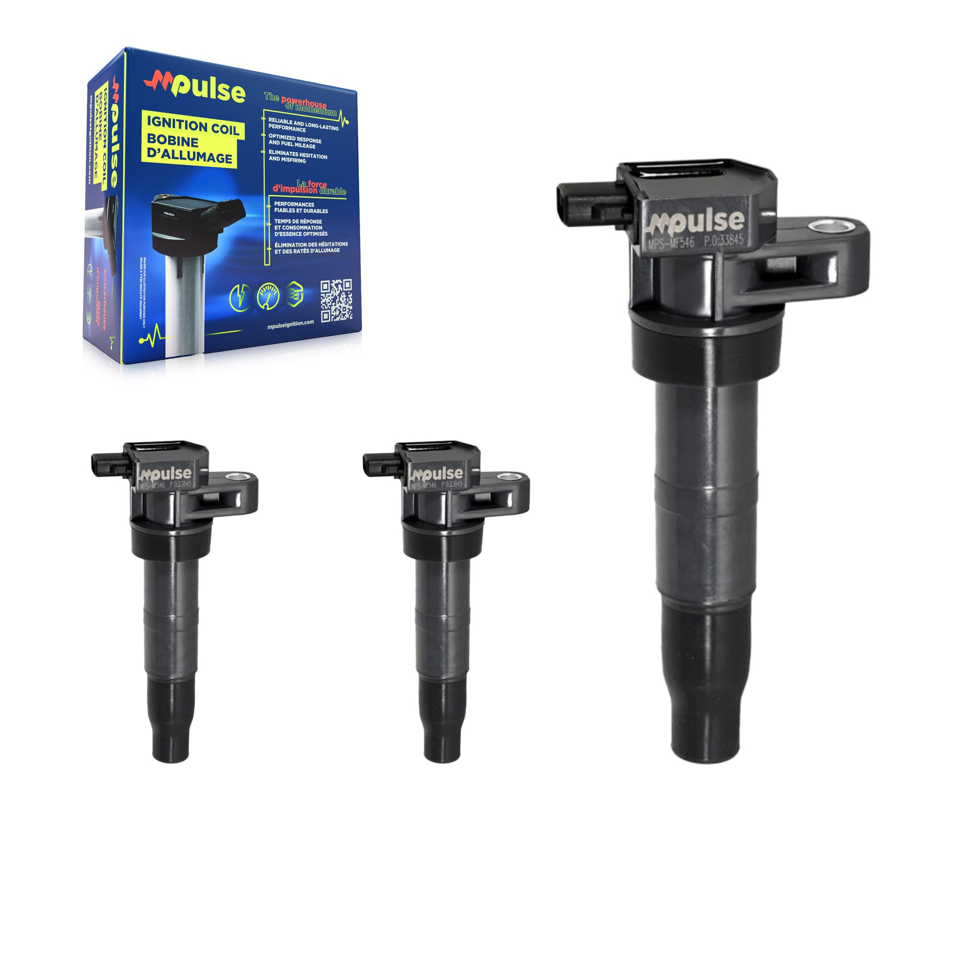 Mpulse KMP-100285 Ignition Coil for 2006-2019 Hyundai Genesis Coupe, Kia K900 and More