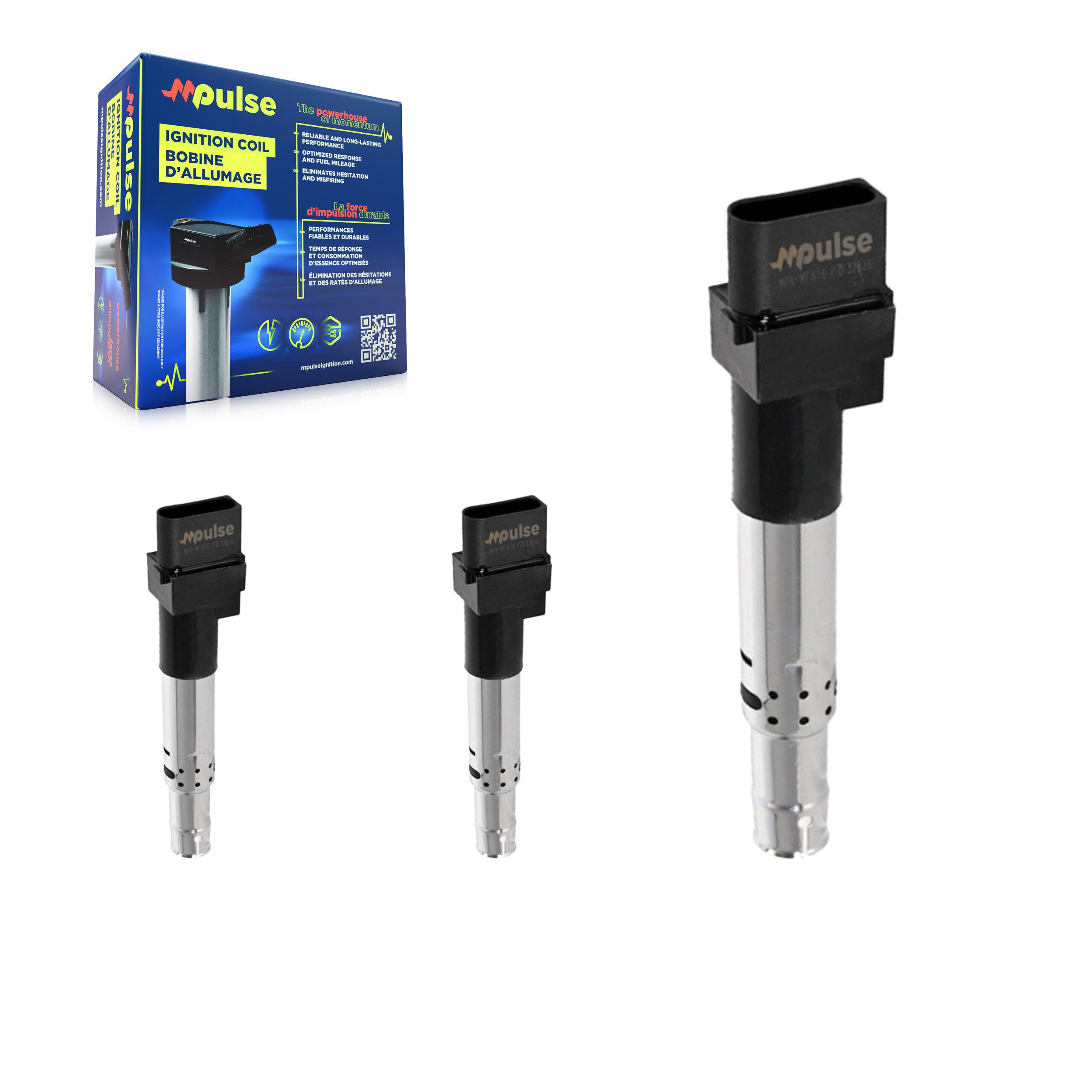 Mpulse KMP-100287 Ignition Coil for 2004-2018 Porsche Cayenne, Audi TT Quattro and More