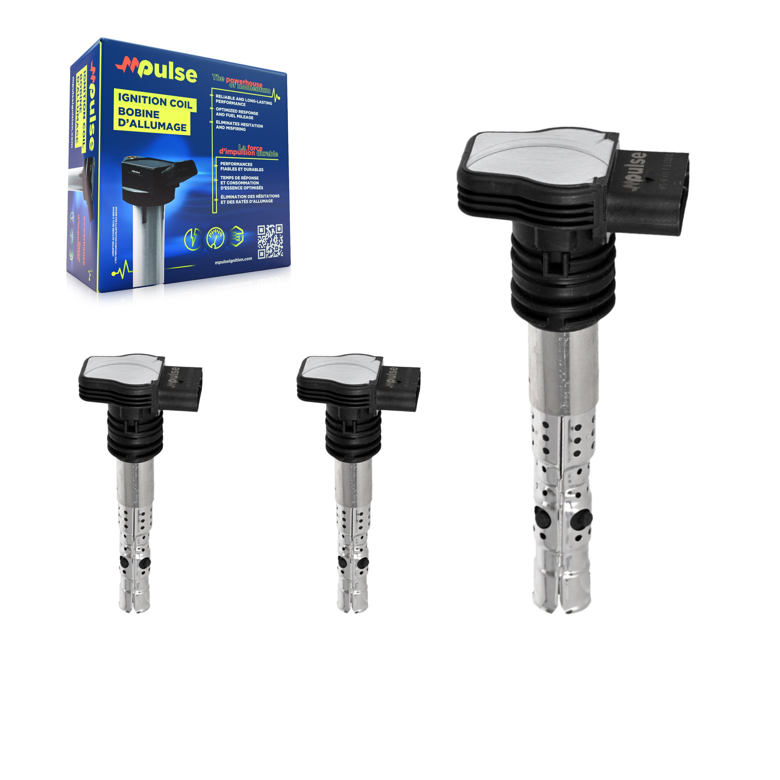 Mpulse KMP-100288 Ignition Coil for 1998-2007 Audi A3, Audi TT Quattro and More