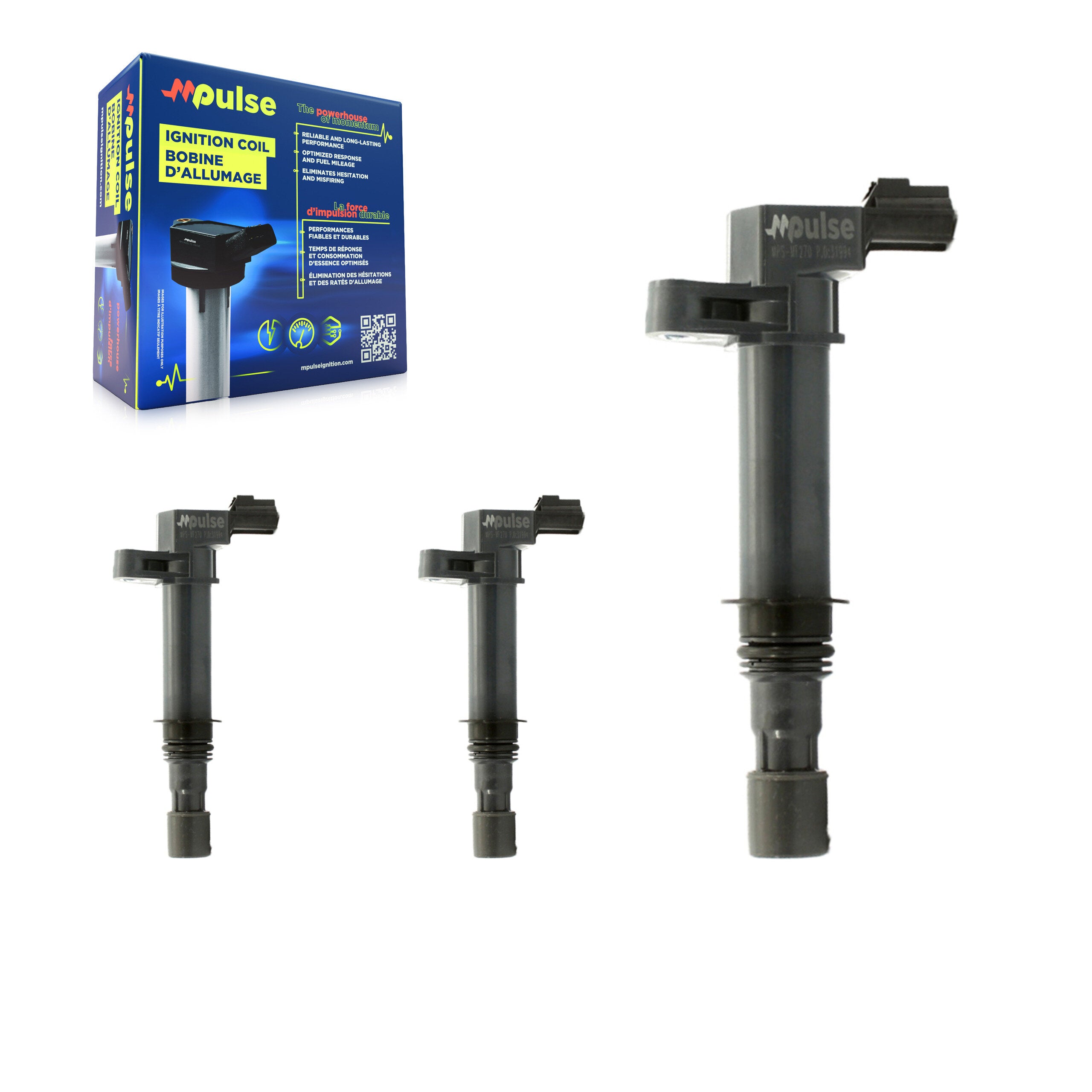 Mpulse KMP-100294 Ignition Coil for 1999-2008 Dodge Dakota, Dodge Durango and More