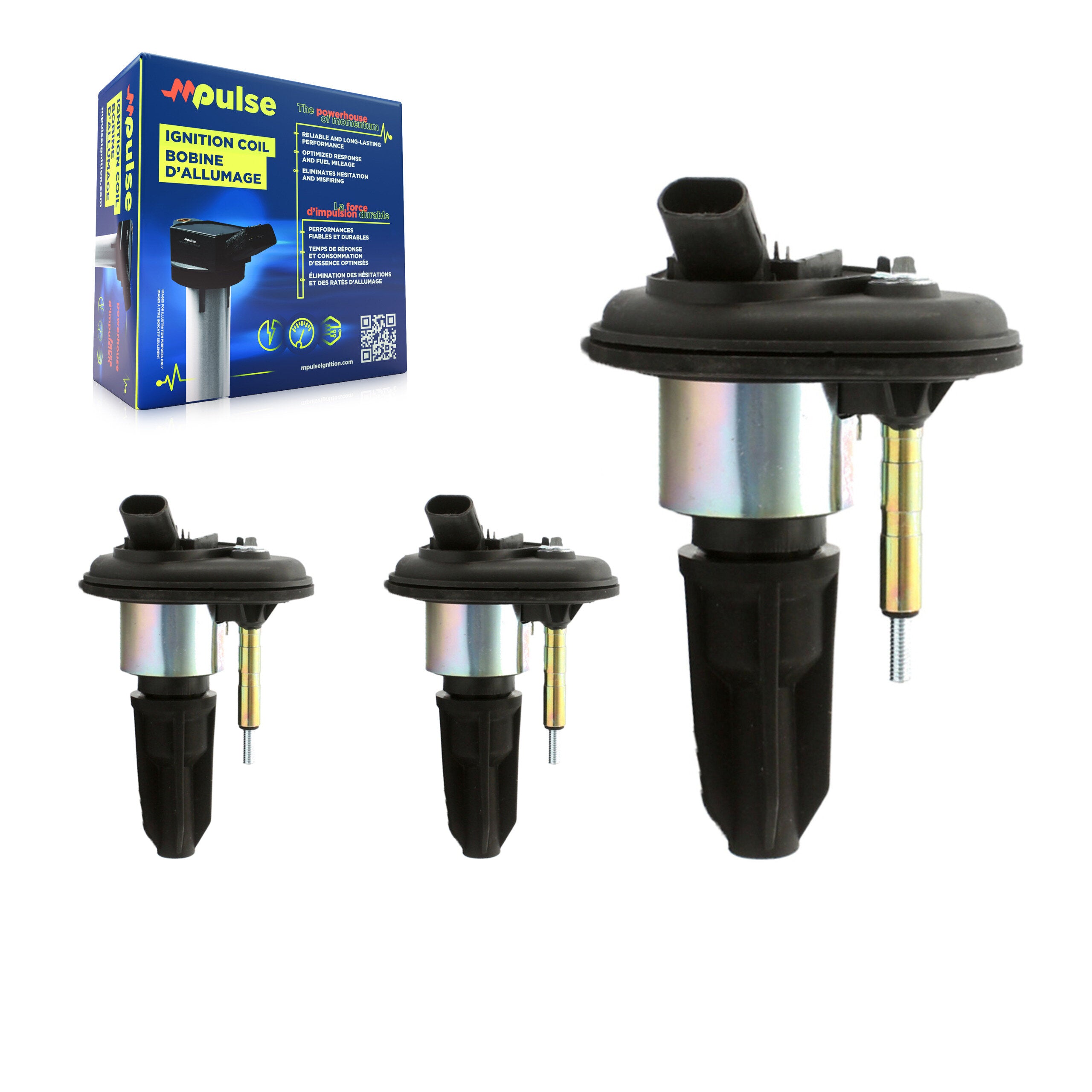 Mpulse KMP-100296 Ignition Coil for 2002-2008 Isuzu Ascender, Isuzu i-290 and More