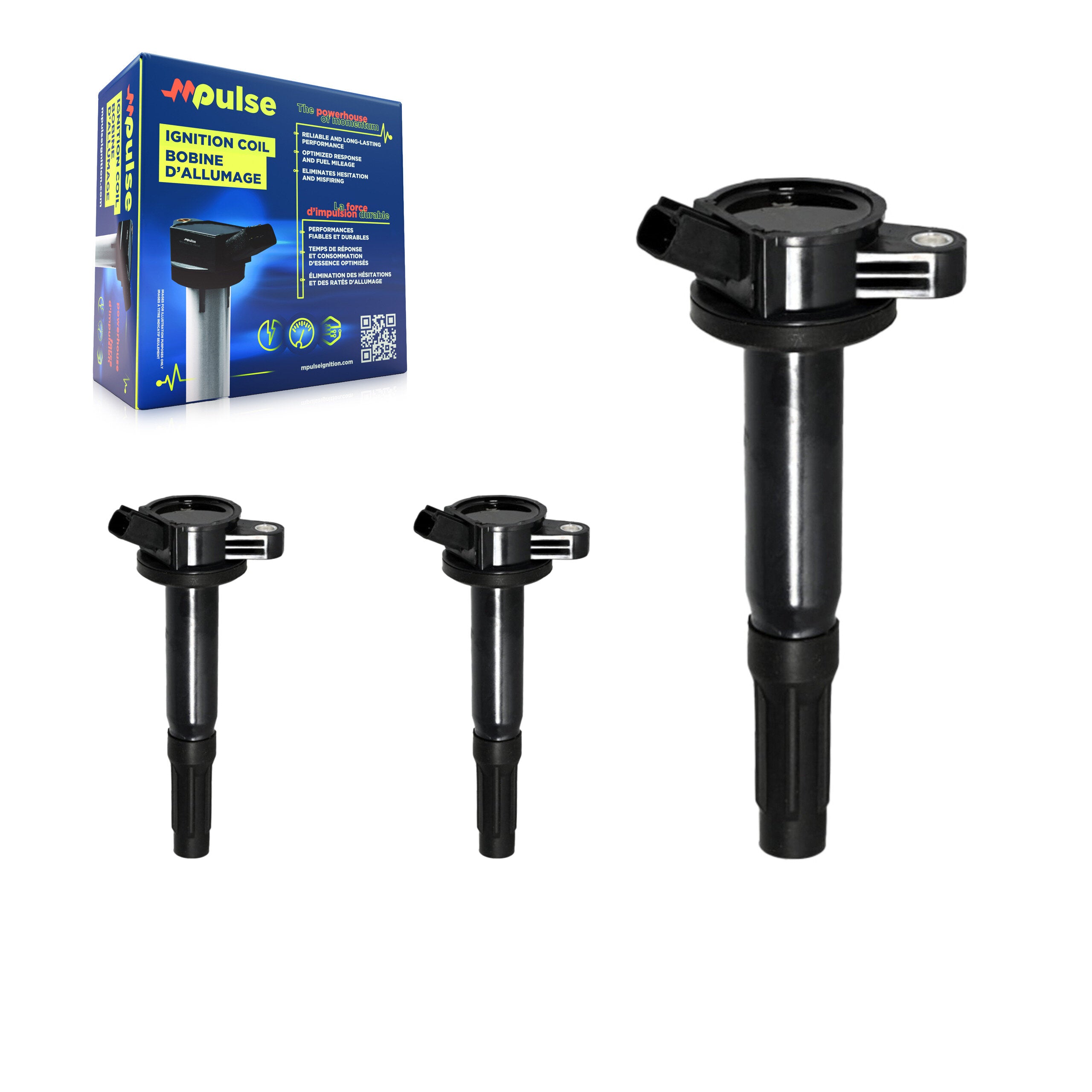 Mpulse KMP-100317 Ignition Coil for 2006-2012 Mazda Tribute, Ford Escape and More