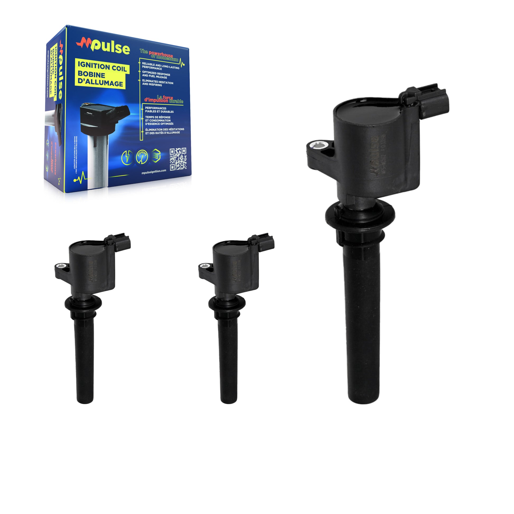Mpulse KMP-100322 Ignition Coil for 2000-2009 Mazda Tribute, Ford Five Hundred and More