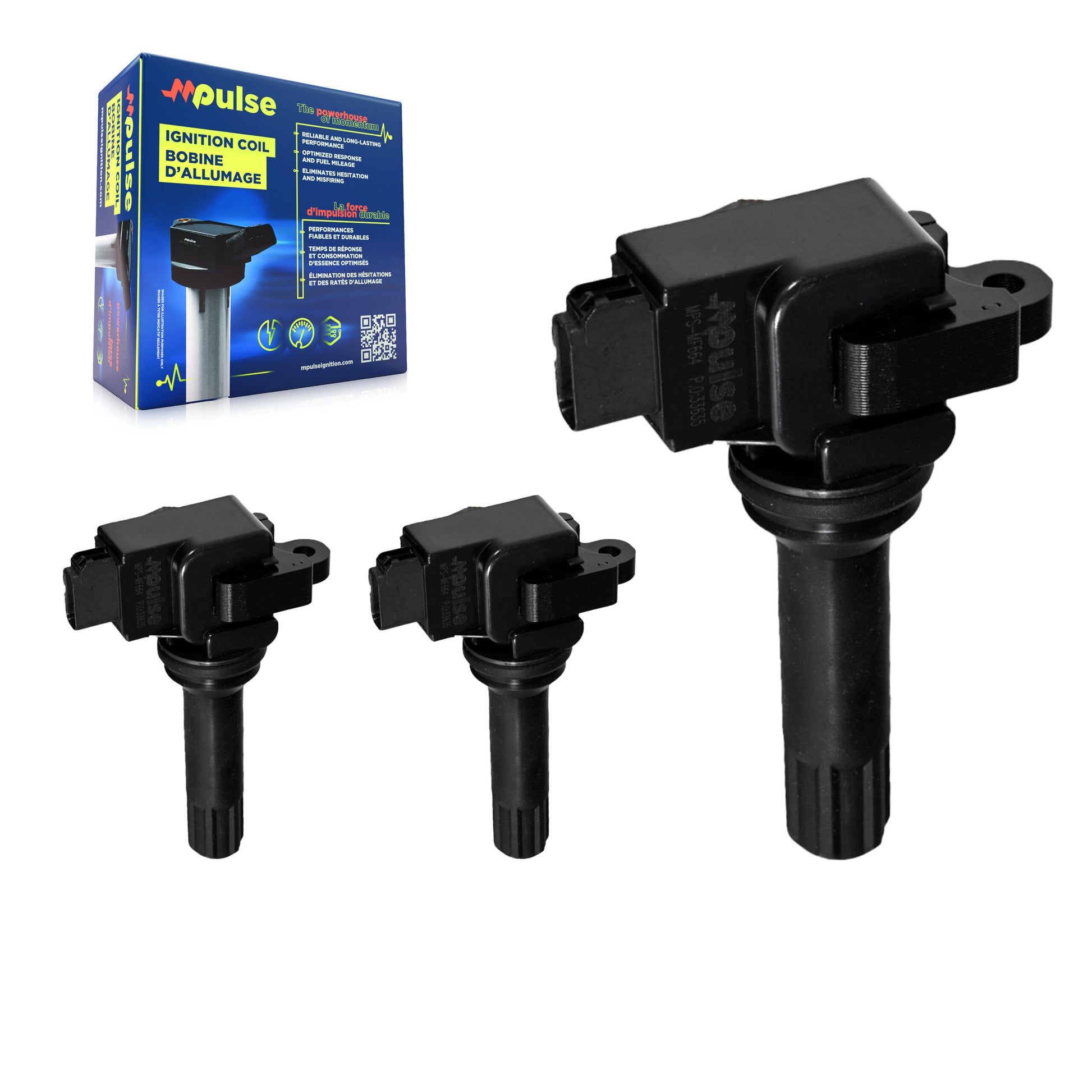 Mpulse KMP-100324 Ignition Coil for 2011-2012 Subaru Impreza, Subaru Forester