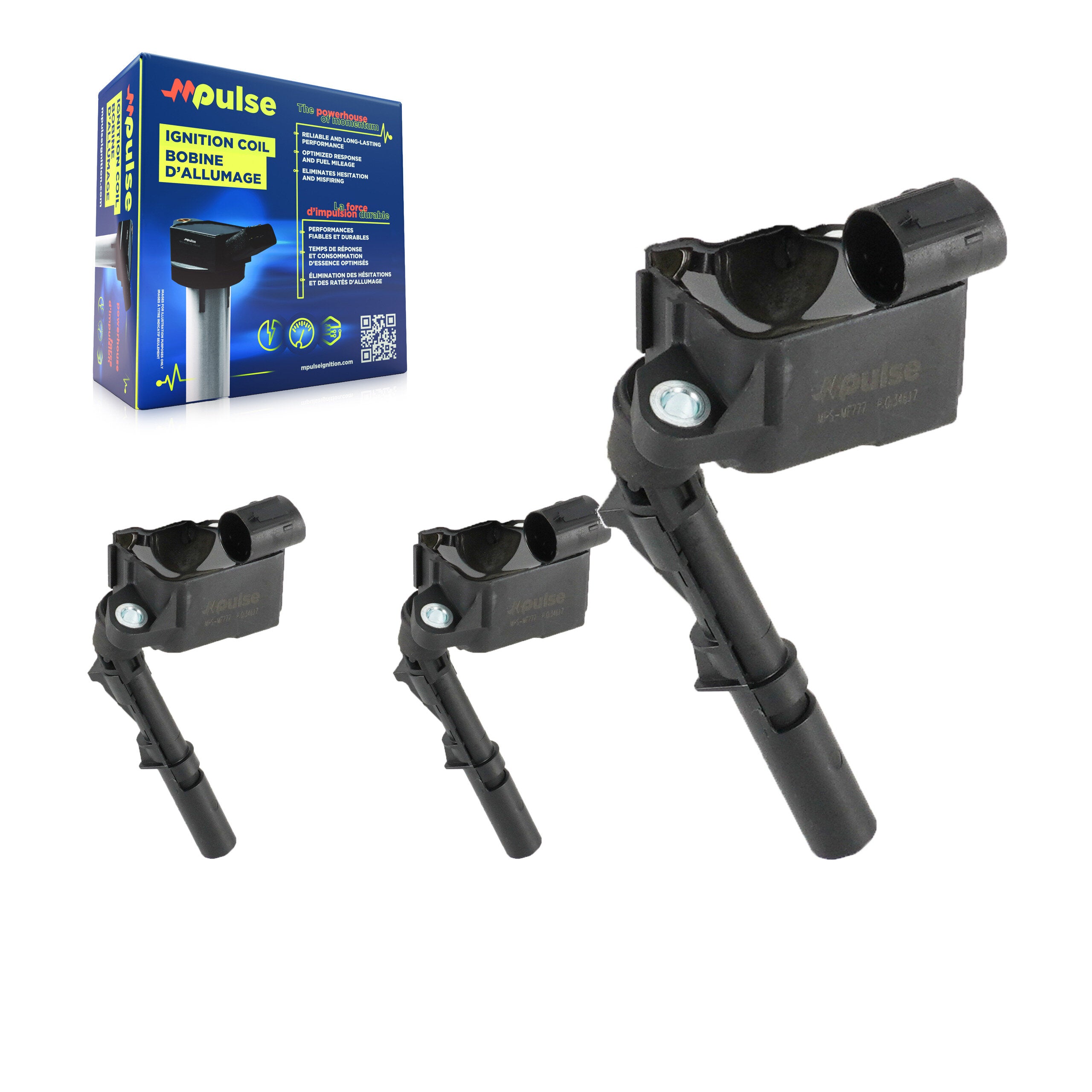 Mpulse KMP-100331 Ignition Coil for 2015-2019 Mercedes-Benz E450, Mercedes-Benz GLE400 and More