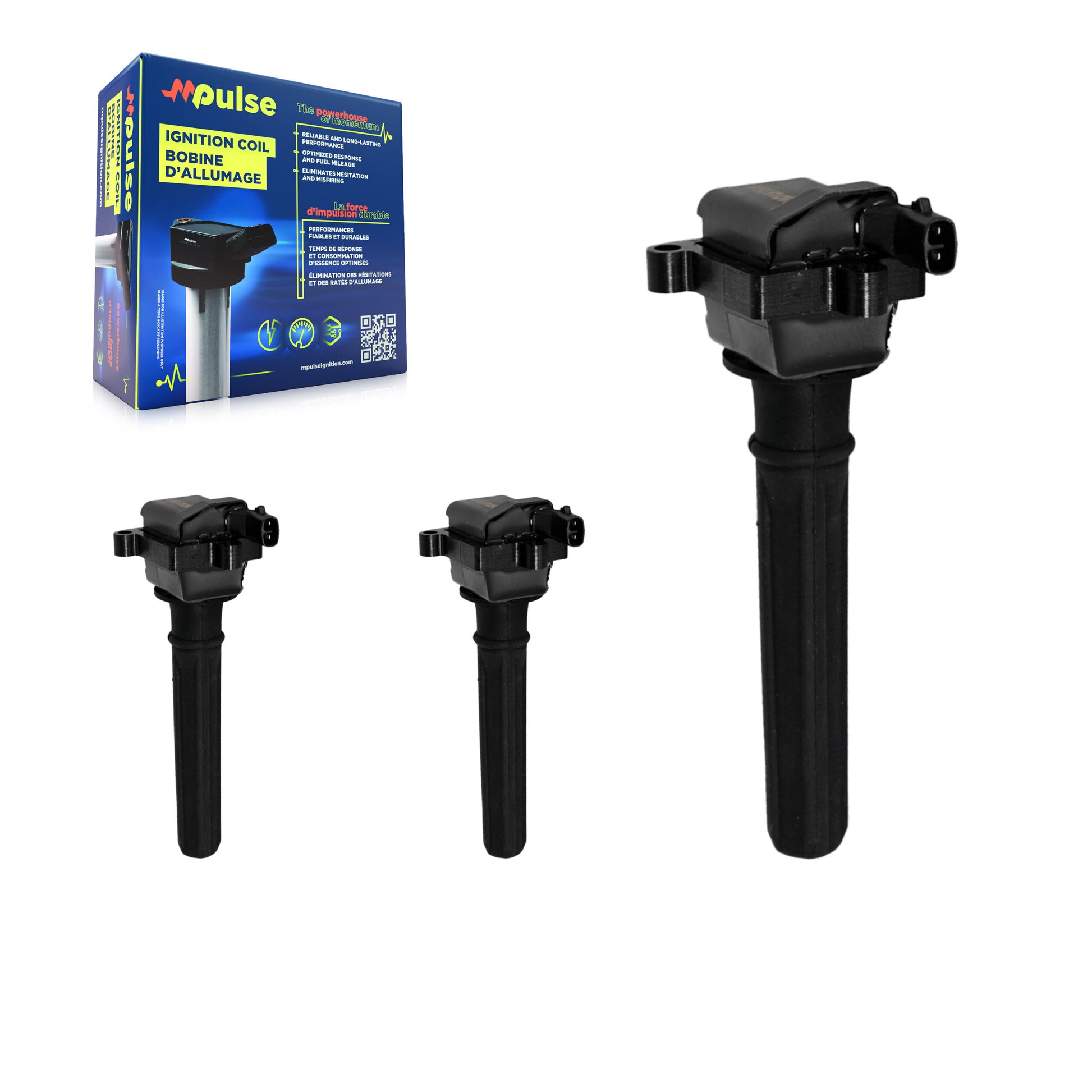 Mpulse KMP-100333 Ignition Coil for 1997-2006 Chrysler 300, Chrysler Pacifica and More