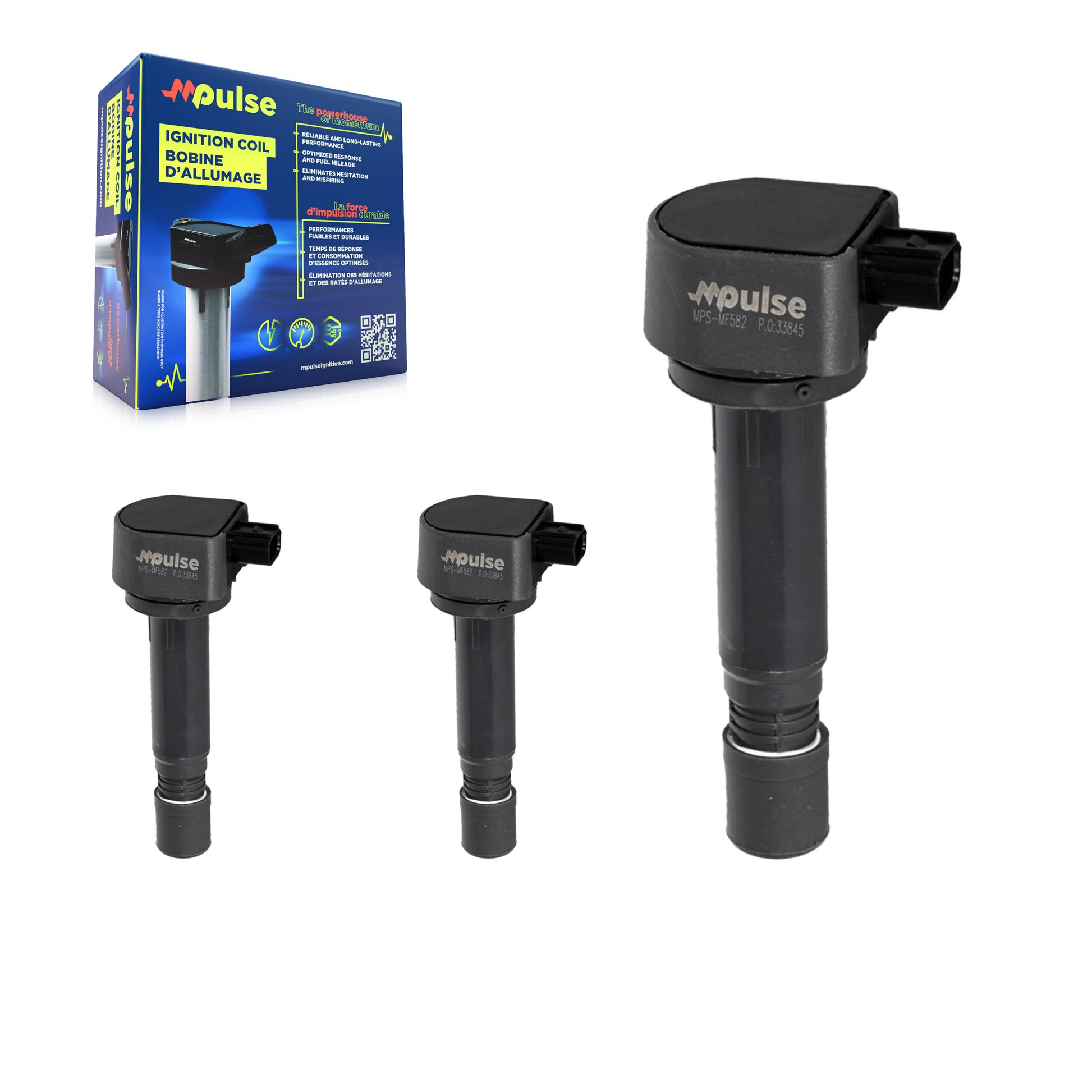 Mpulse KMP-100355 Ignition Coil for 2006-2011 Honda Civic