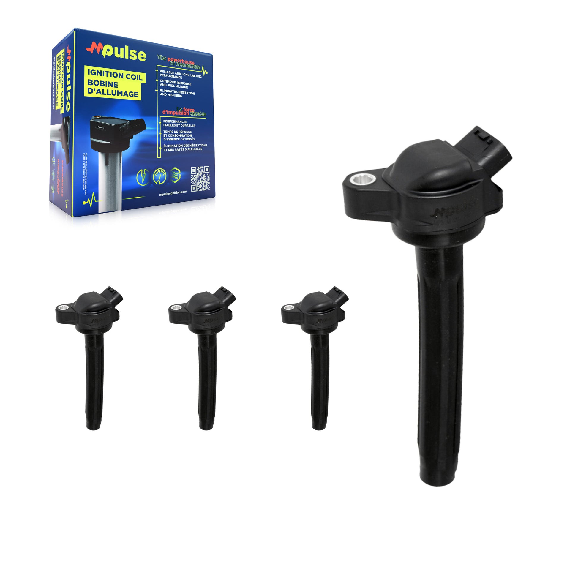 Mpulse KMP-100368 Ignition Coil for 2016-2024 Toyota Highlander, Lexus ES350 and More