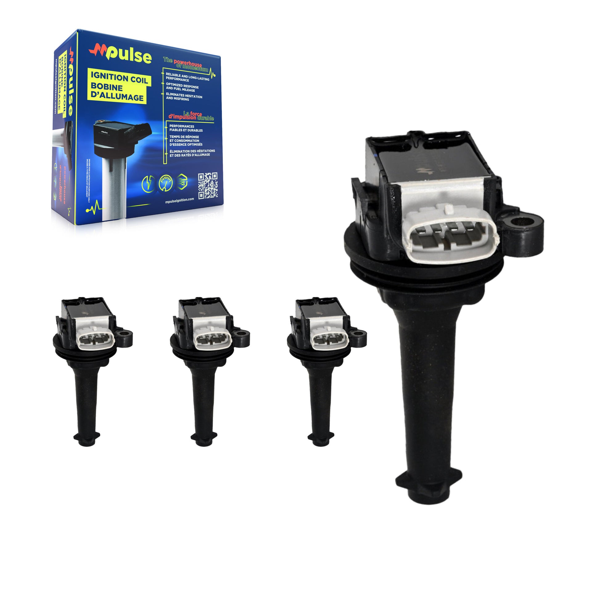 Mpulse KMP-100381 Ignition Coil for 2004-2016 Volvo S60 Cross Country, Volvo XC70 and More