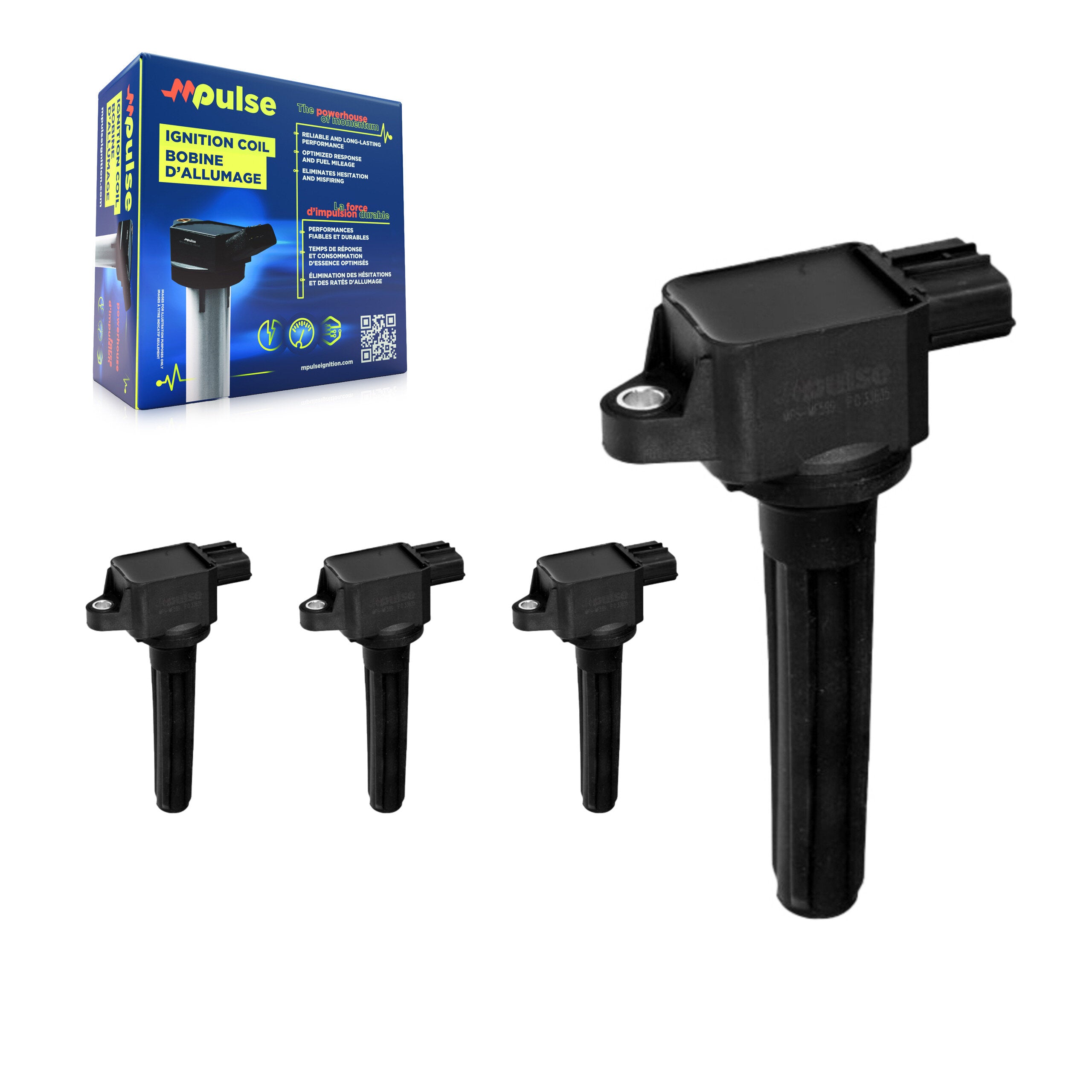 Mpulse KMP-100385 Ignition Coil for 2008-2012 Mitsubishi Lancer