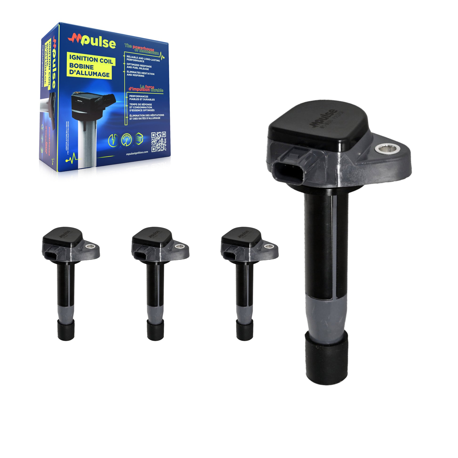 Mpulse KMP-100397 Ignition Coil for 2008-2017 Honda Crosstour, Honda Odyssey and More