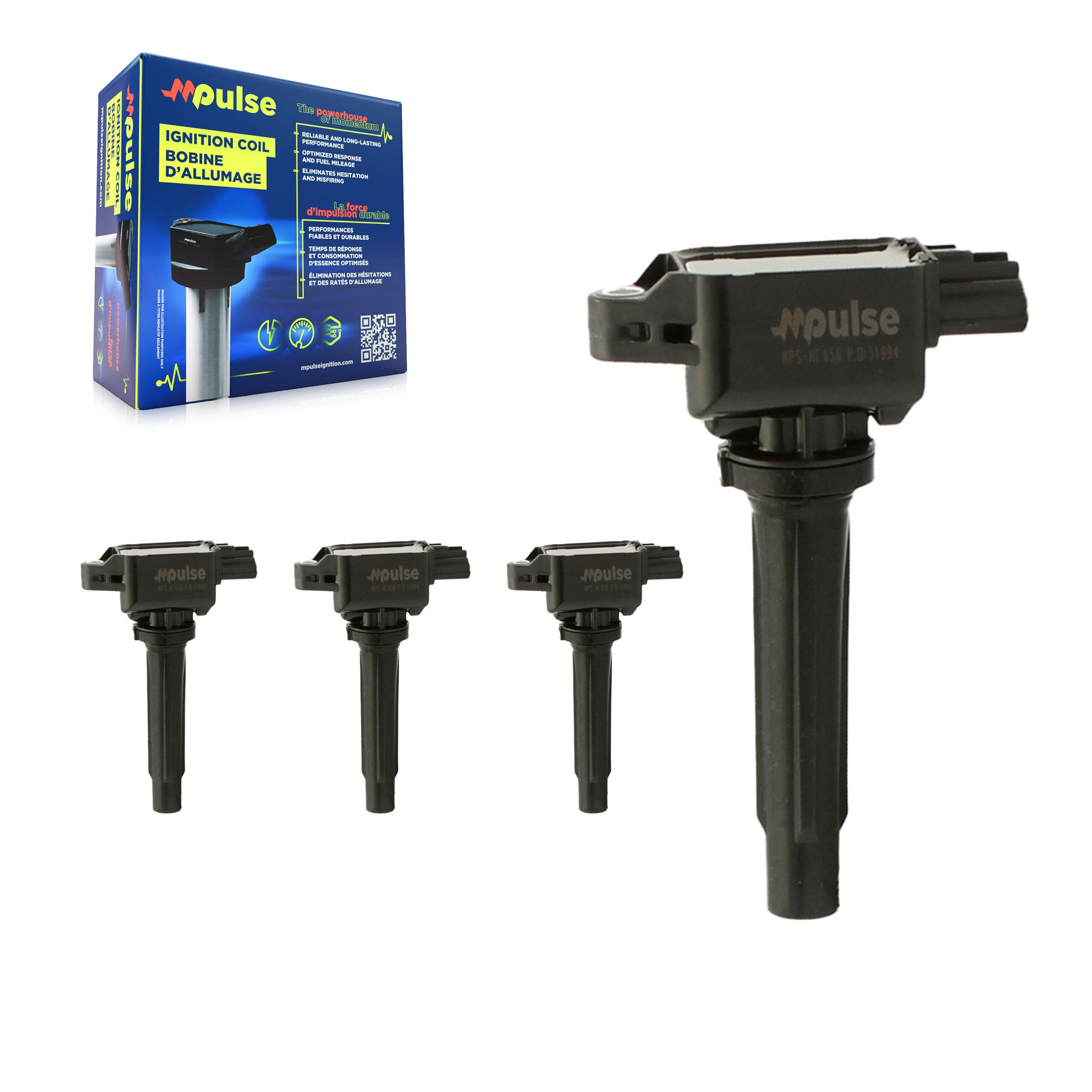 Mpulse KMP-100400 Ignition Coil for 2012-2025 Mazda CX-50, Mazda CX-30 and More